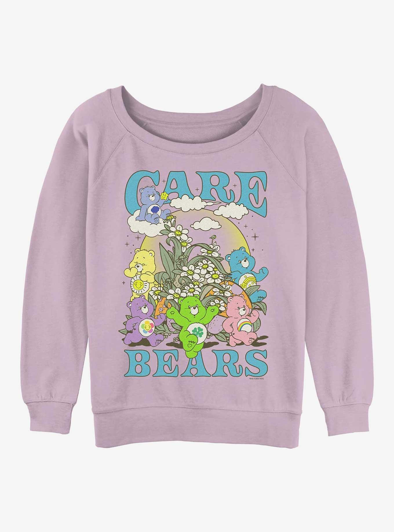 Care Bears Spring Ready Girls Slouchy Sweatshirt, , hi-res