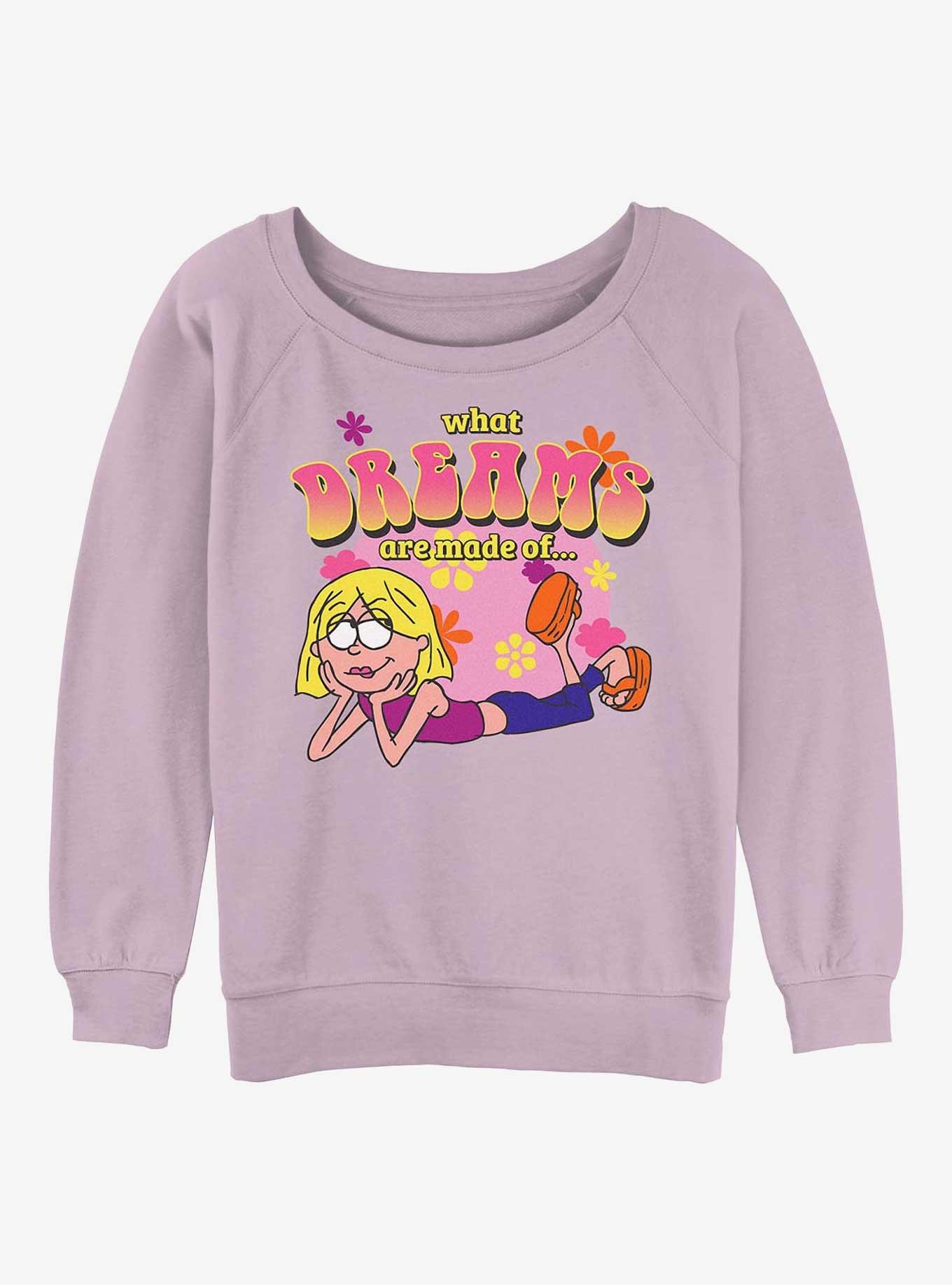 Disney Lizzie McGuire Dreams Are Made Of Girls Slouchy Sweatshirt, , hi-res