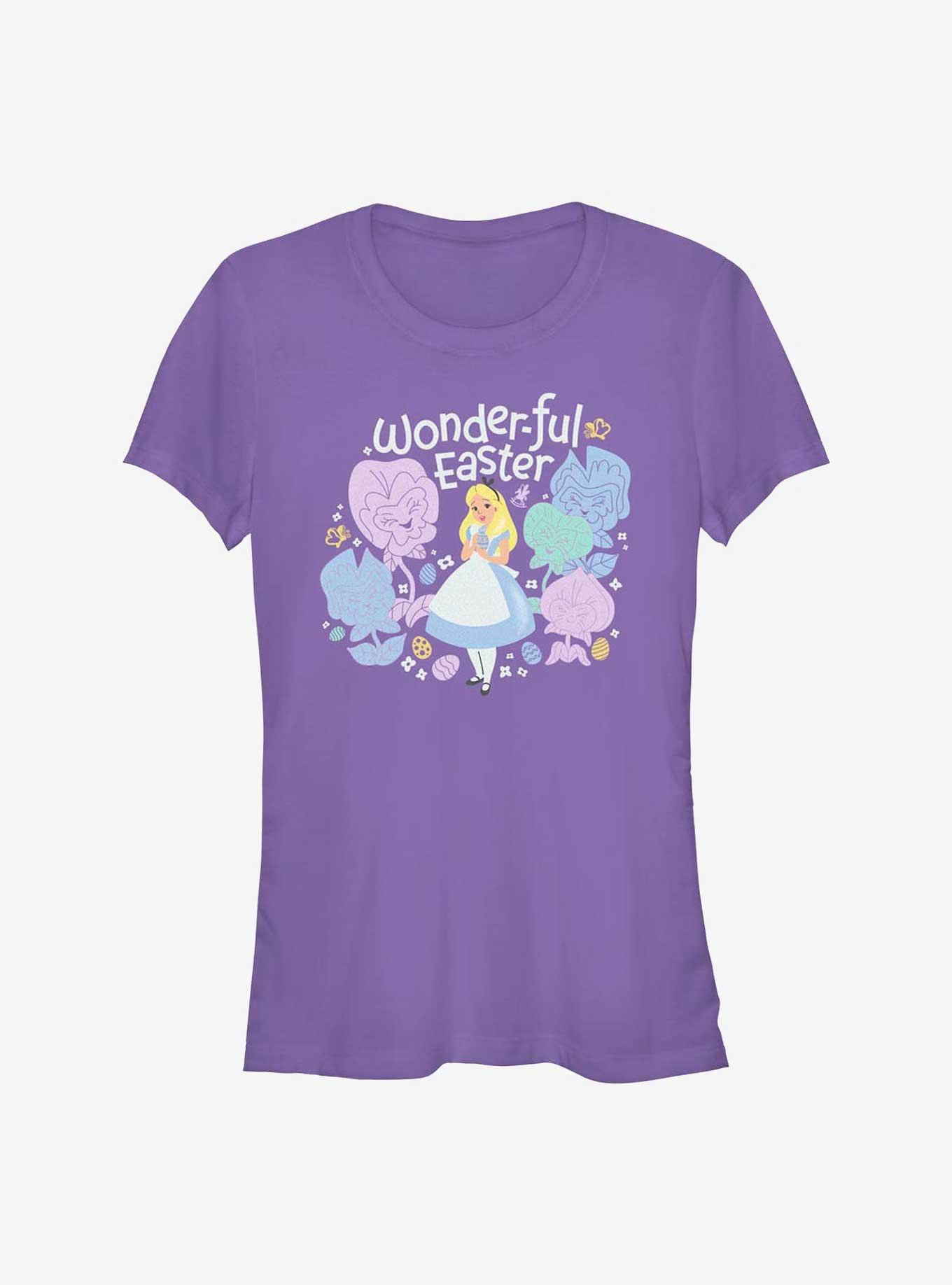 Disney Alice in Wonderland Wonderful Easter Girls T-Shirt