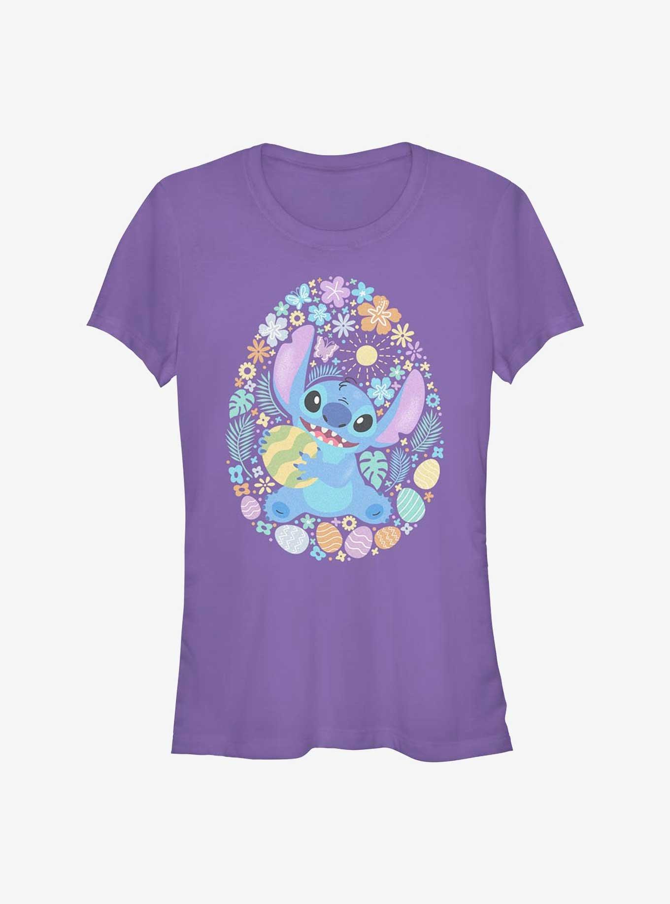 Disney Lilo & Stitch Spring Easter Egg Girls T-Shirt