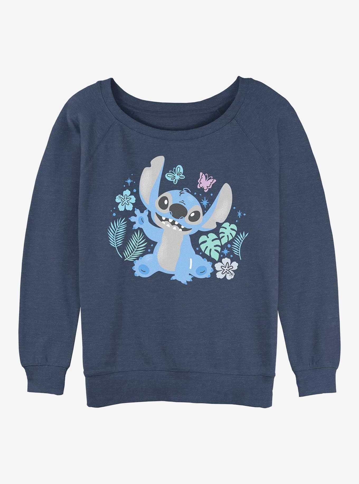 Disney Lilo & Stitch Spring Girls Slouchy Sweatshirt, , hi-res