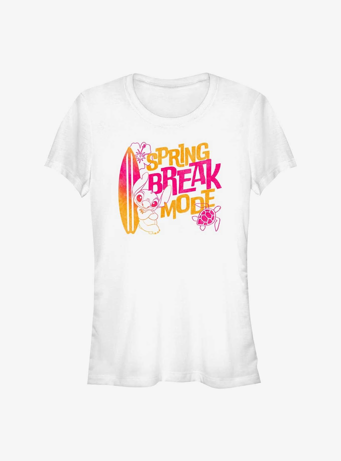 Disney Lilo & Stitch Spring Break Mode Girls T-Shirt, , hi-res