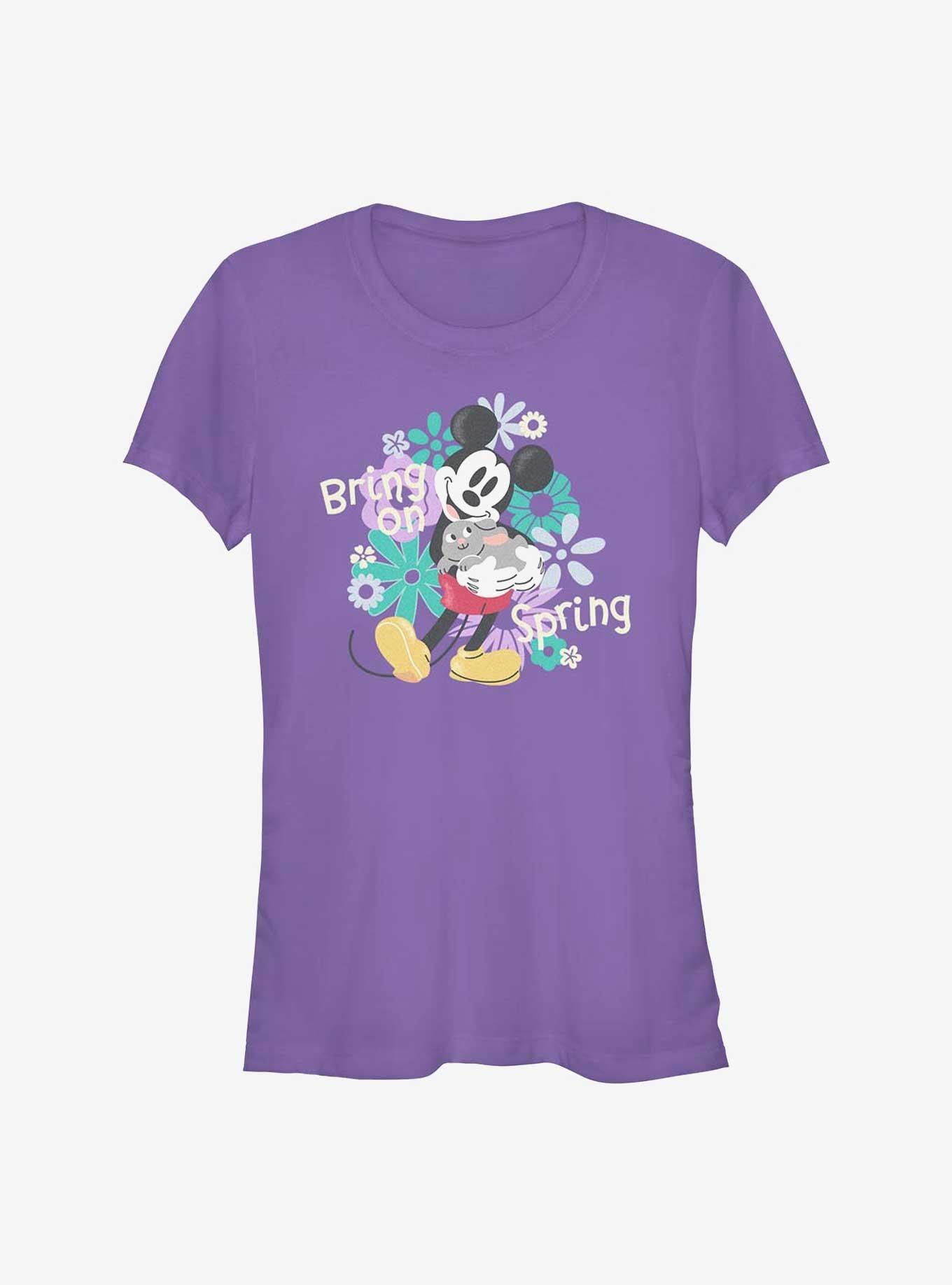 Disney Mickey Mouse Bring On Spring Girls T-Shirt