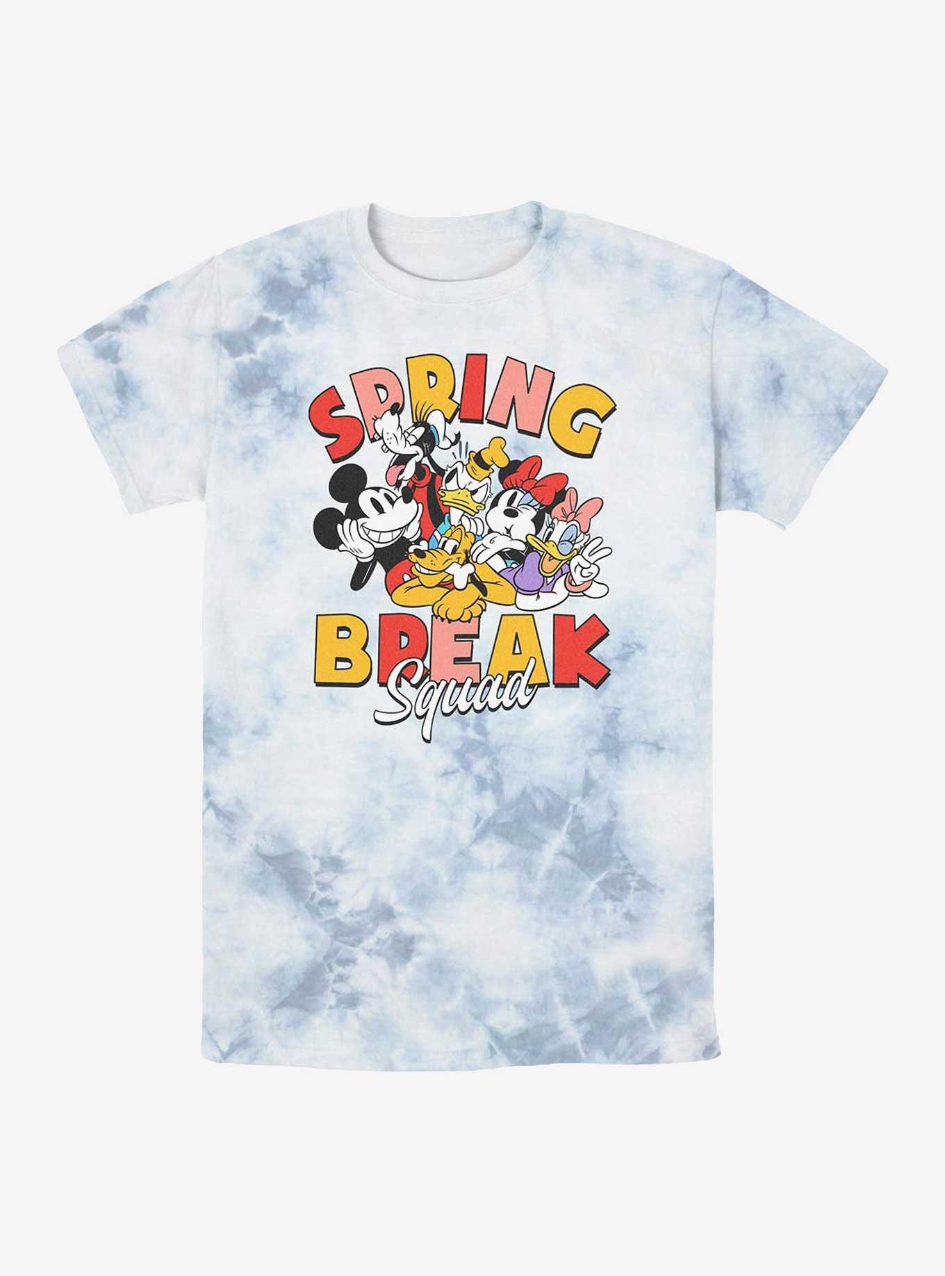 Disney Mickey Mouse Spring Break Squad Tie-Dye T-Shirt, , hi-res