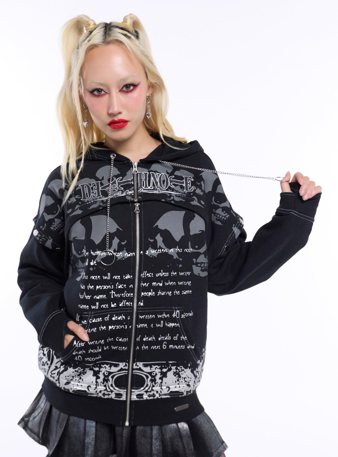 Death Note Multi-Convertible Girls Hoodie, , hi-res