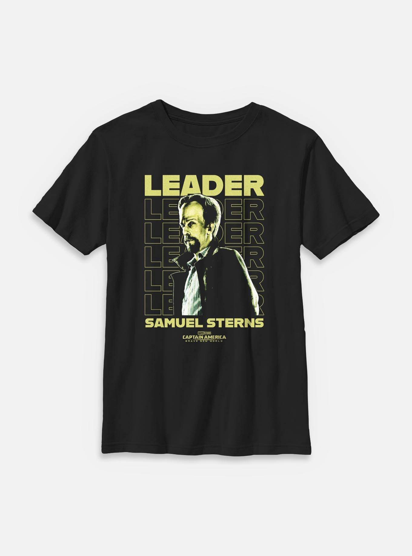 Captain America: Brave New World Leader Samuel Sterns Youth T-Shirt, , hi-res