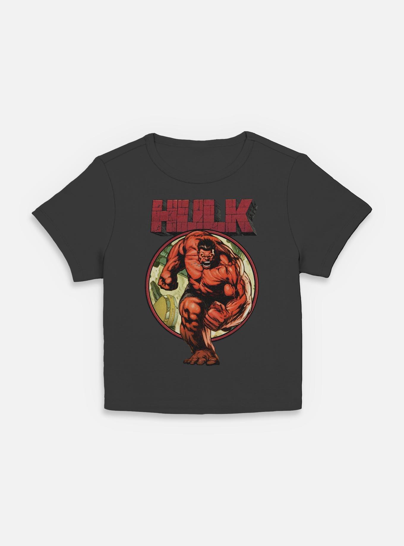 Marvel Red Hulk Run Women Baby T-Shirt, , hi-res