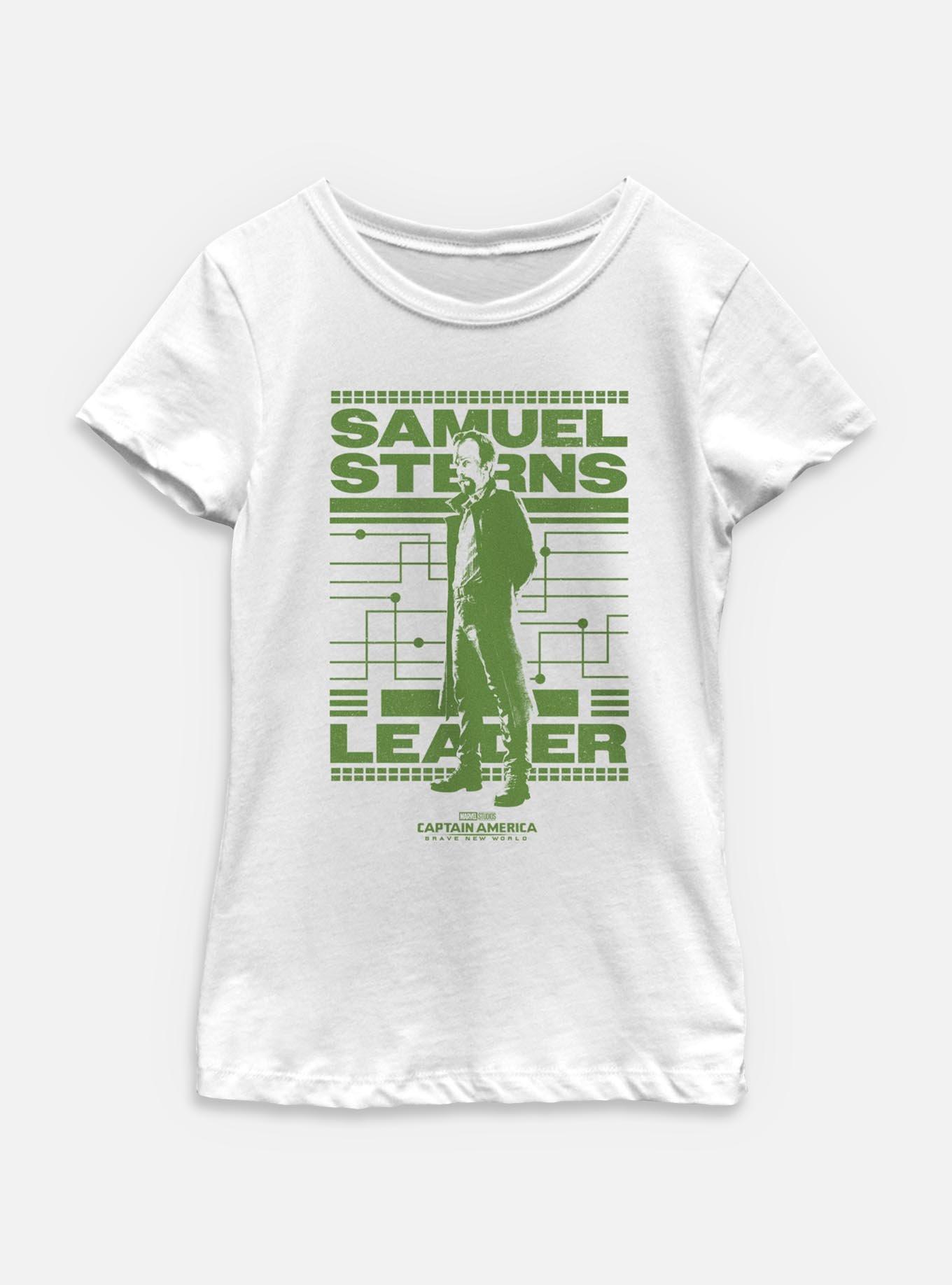 Captain America: Brave New World Samuel Sterns Leader Poster Youth Girls T-Shirt, , hi-res
