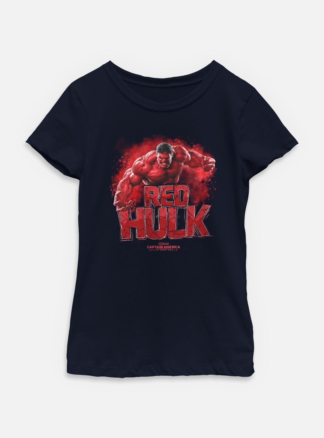 Captain America: Brave New World Red Hulk Youth Girls T-Shirt, , hi-res