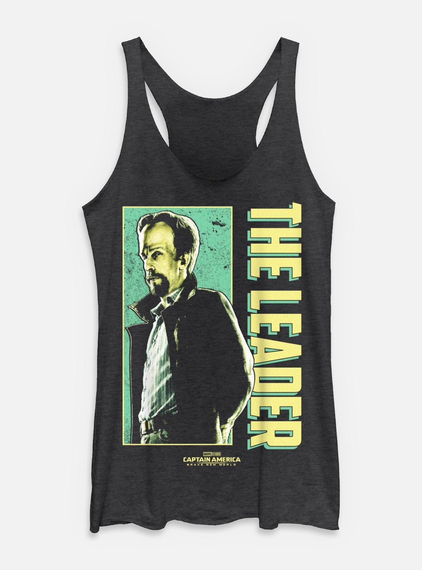 Captain America: Brave New World The Leader Focus Womens Tank Top, BLK HTR, hi-res