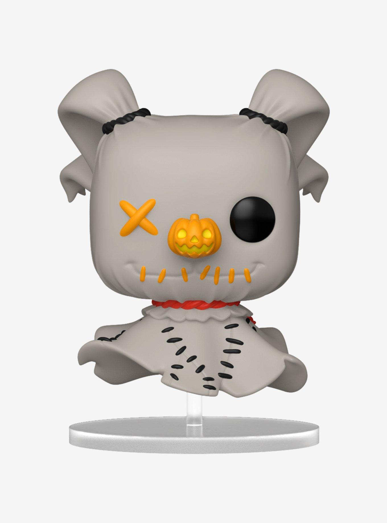 Funko The Nightmare Before Christmas Pop! Zero (Glow-In-The-Dark) Patchwork Vinyl Figure Hot Topic Exclusive, , hi-res