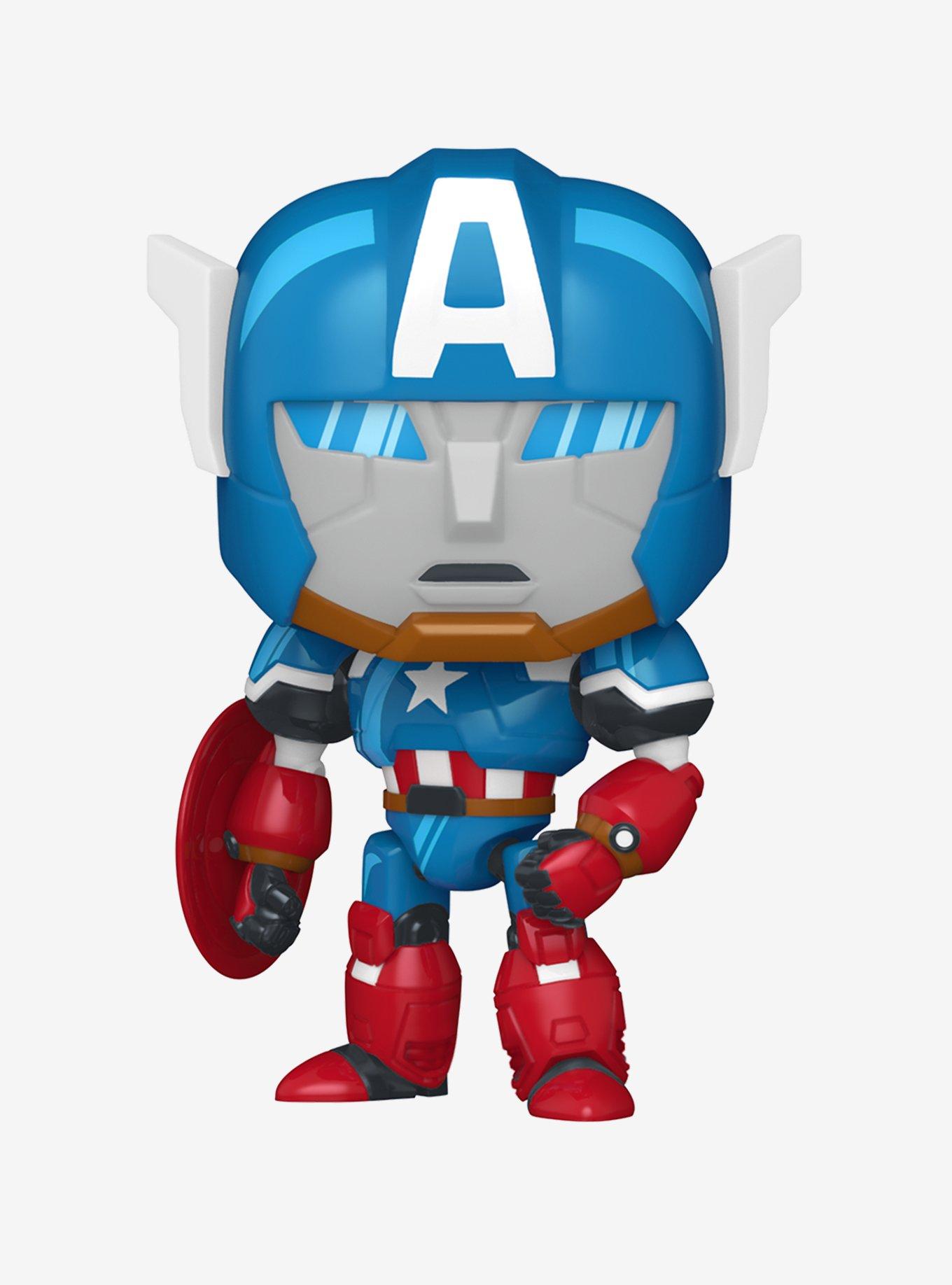 Funko Marvel What If...? Pop! Captain America Mech Vinyl Bobble-Head, , hi-res