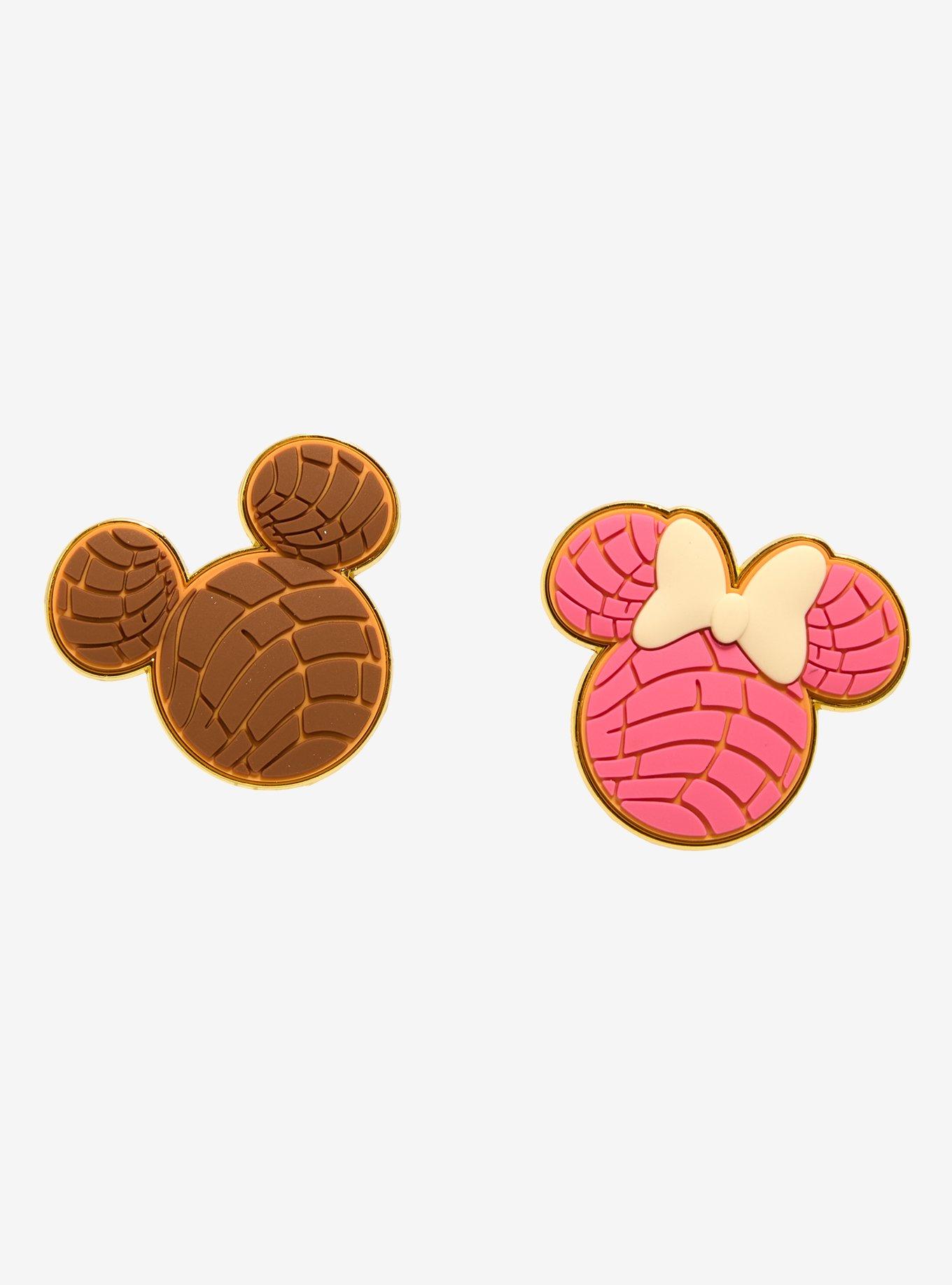 Loungefly Disney Mickey & Minnie Conchas Scented Enamel Pin Set — BoxLunch Exclusive, , hi-res