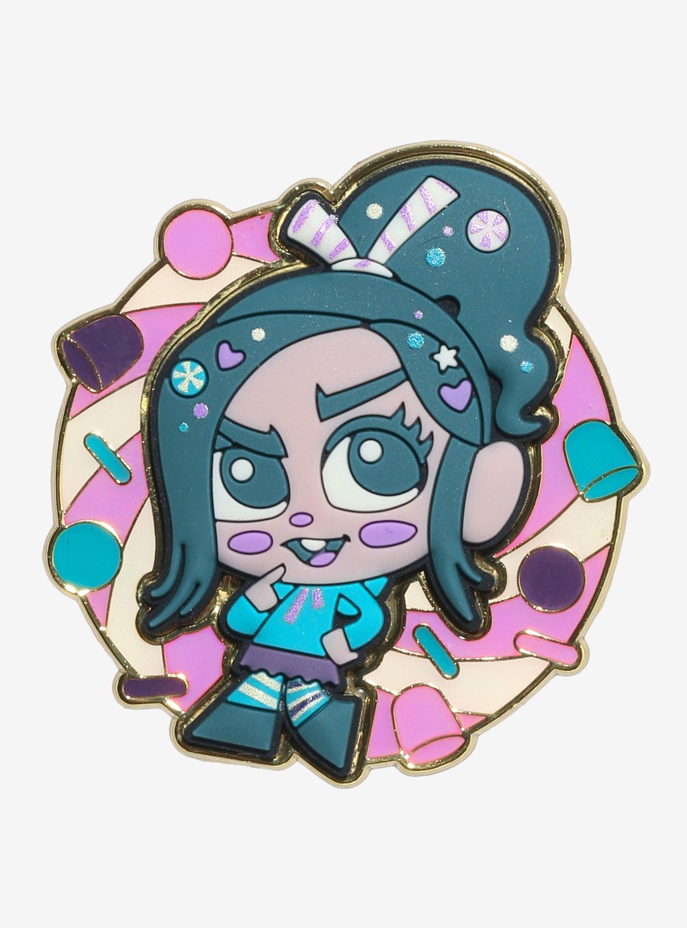 Loungefly Disney Wreck-It Ralph Vanellope Von Schweetz Enamel Pin - BoxLunch Exclusive, , hi-res