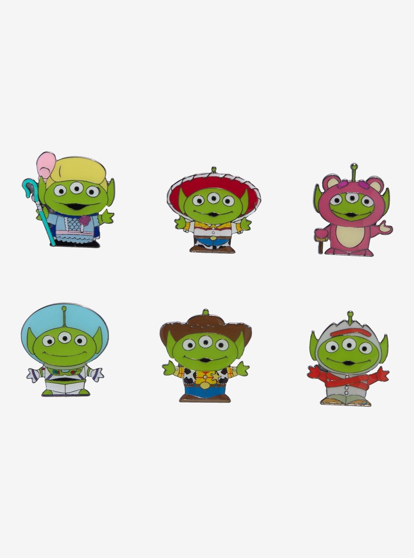 Loungefly Disney Pixar Toy Story Little Green Alien Dress Up Series 2 Blind Box Enamel Pin - BoxLunch Exclusive, , hi-res