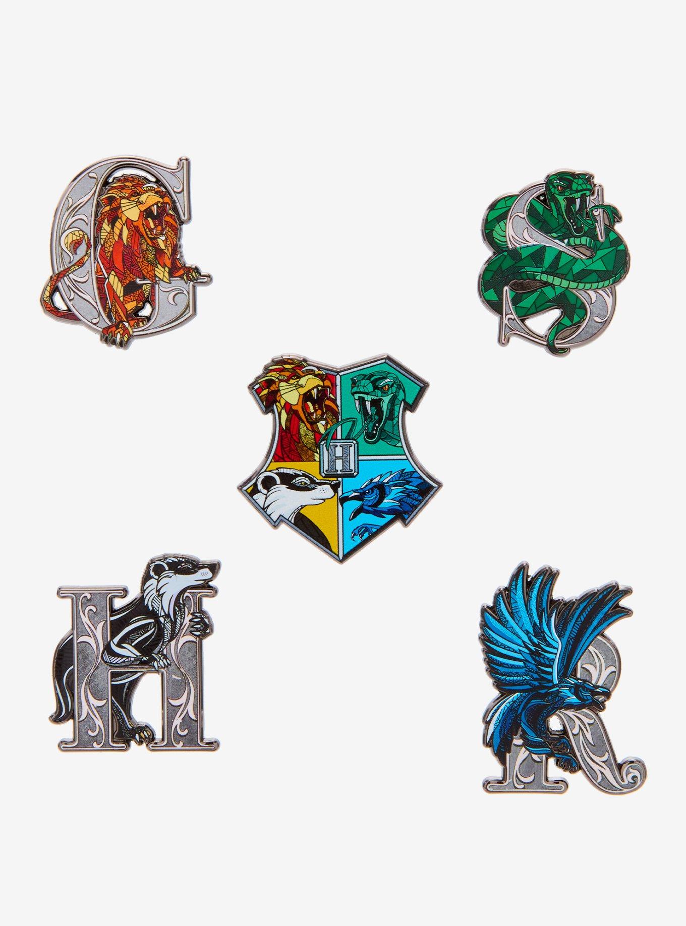 Harry Potter Hogwarts House Initial Blind Box Enamel Pin, , hi-res