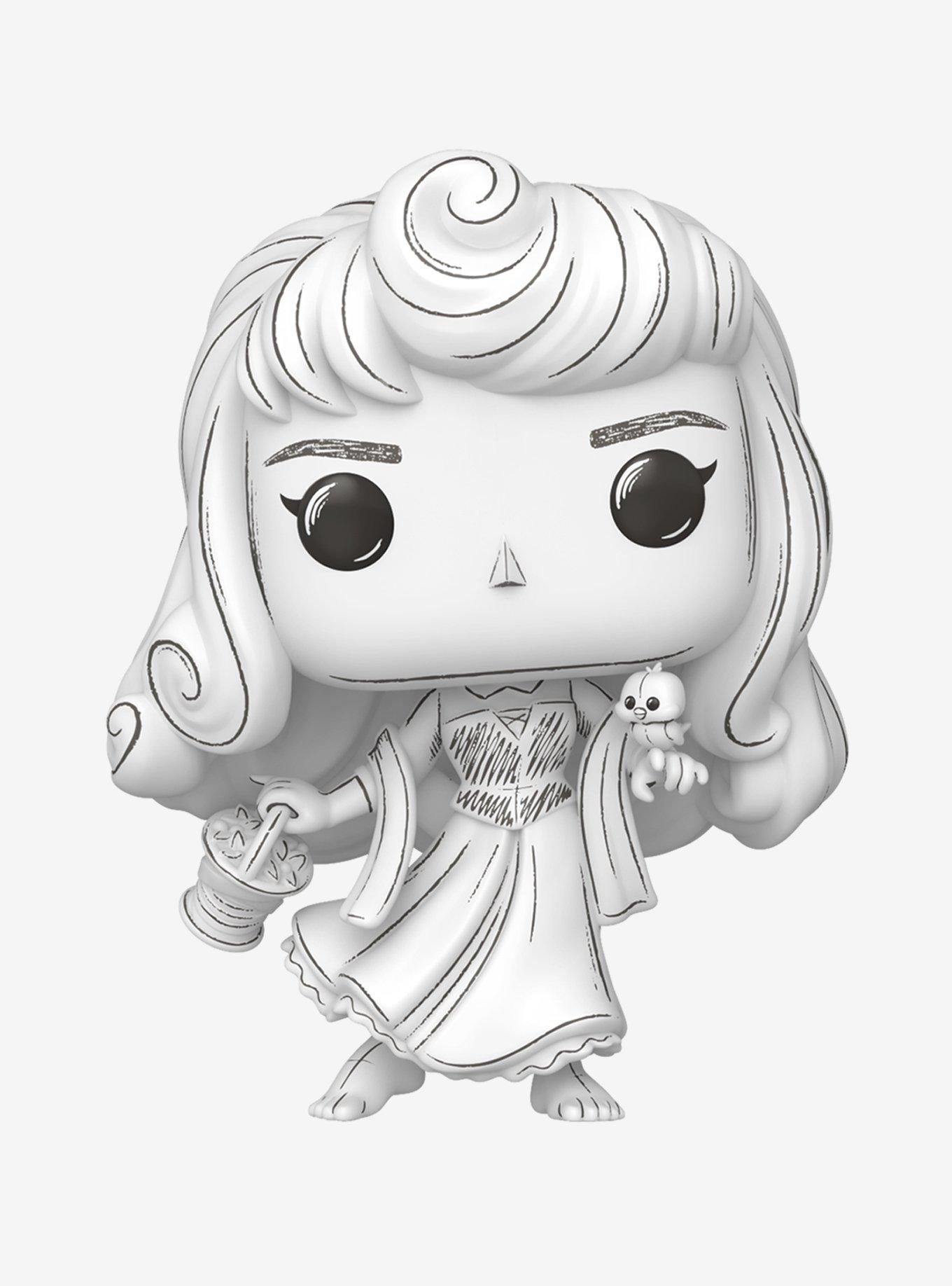 Funko Pop! Disney Sleeping Beauty Aurora Sketched Vinyl Figure, , hi-res