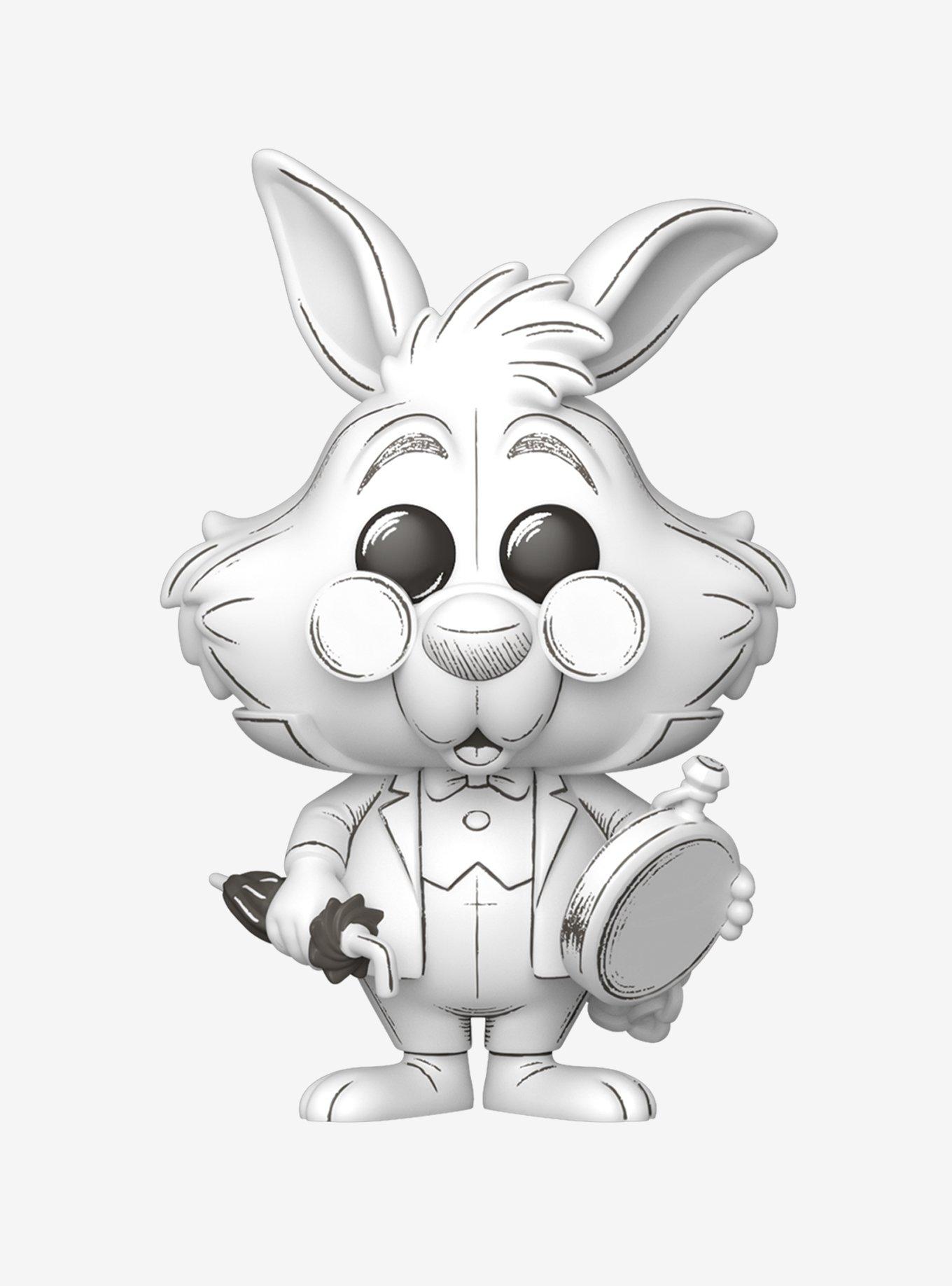 Funko Pop! Disney Alice in Wonderland White Rabbit Sketched Vinyl Figure, , hi-res