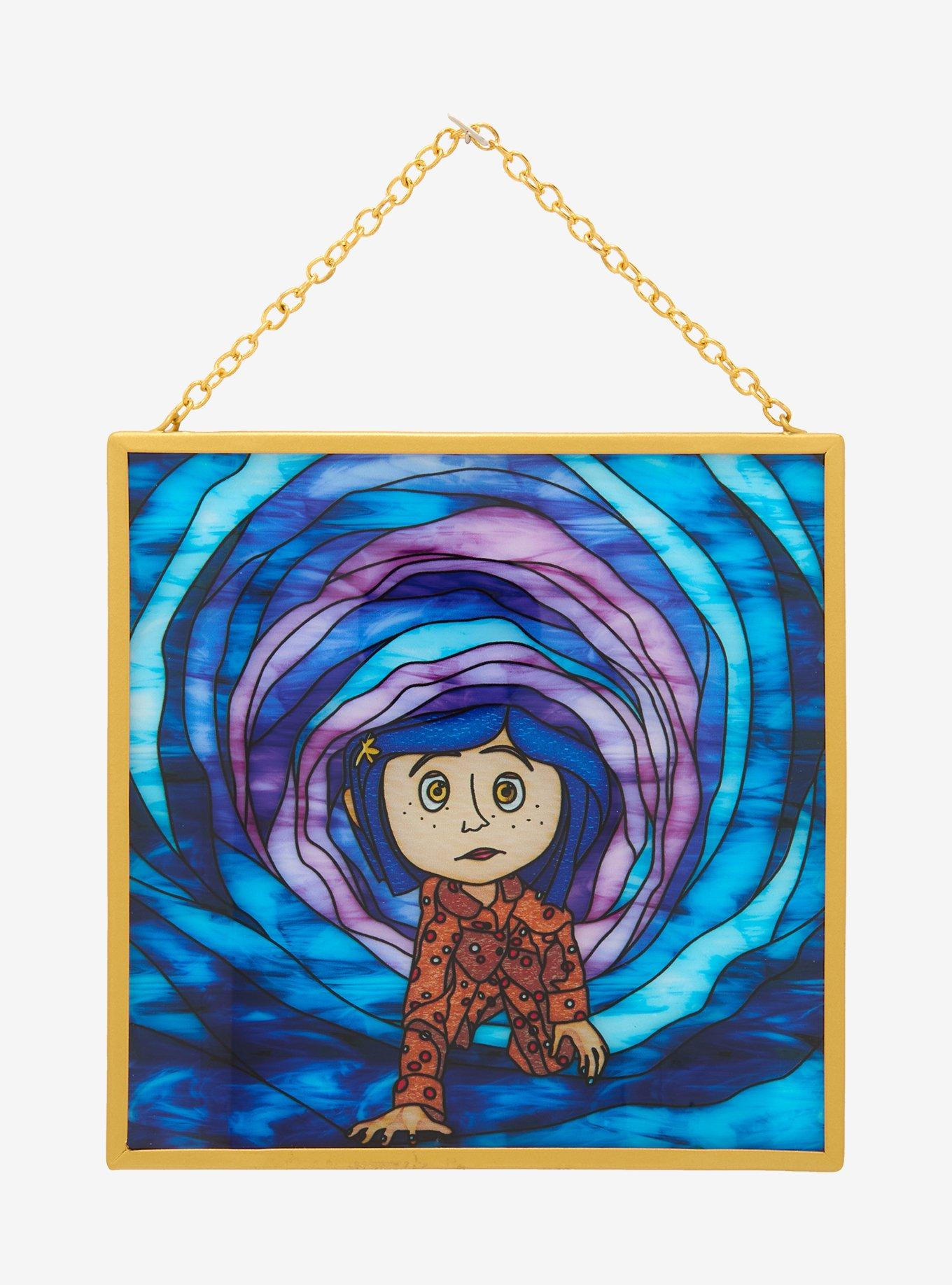 Coraline Other World Tunnel Stained Glass Wall Art — BoxLunch Exclusive, , hi-res
