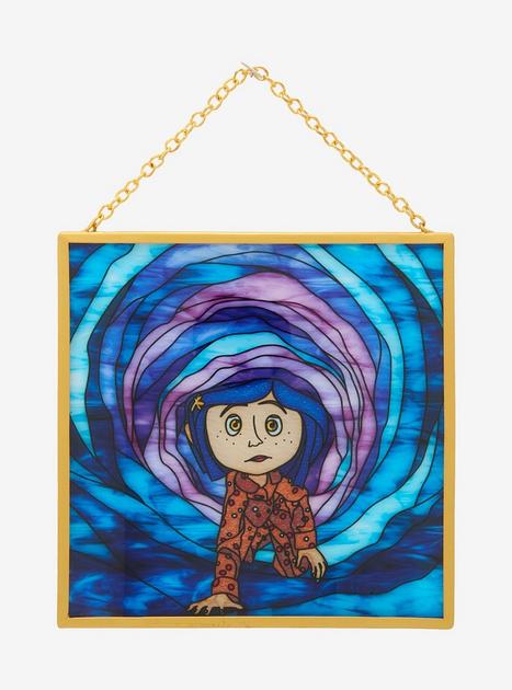 Coraline Other World Tunnel Stained Glass Wall Art — BoxLunch Exclusive | BoxLunch
