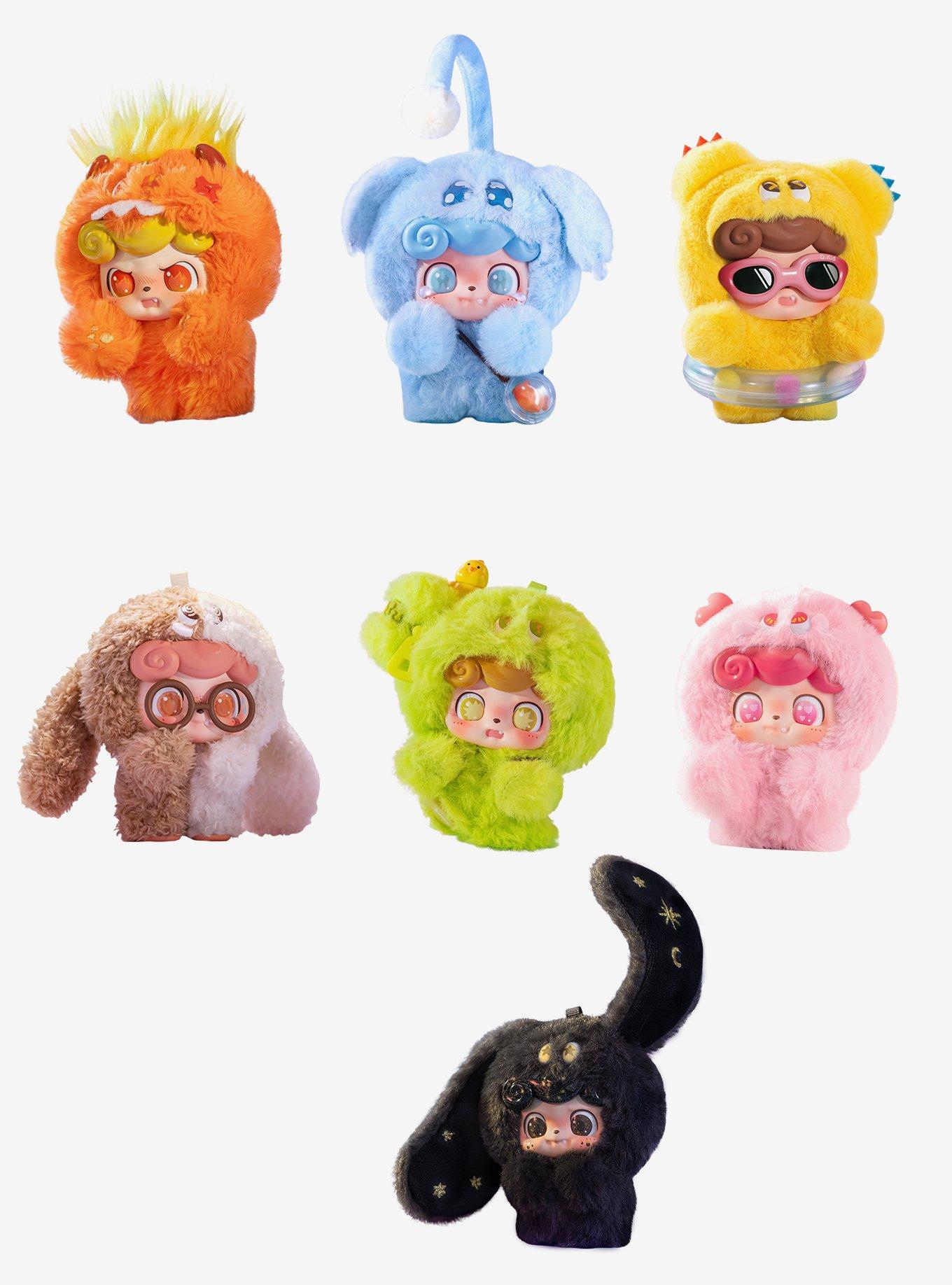 Jotoys Q.Kid Emotional Hairy Monsters Series Blind Box Plush, , hi-res