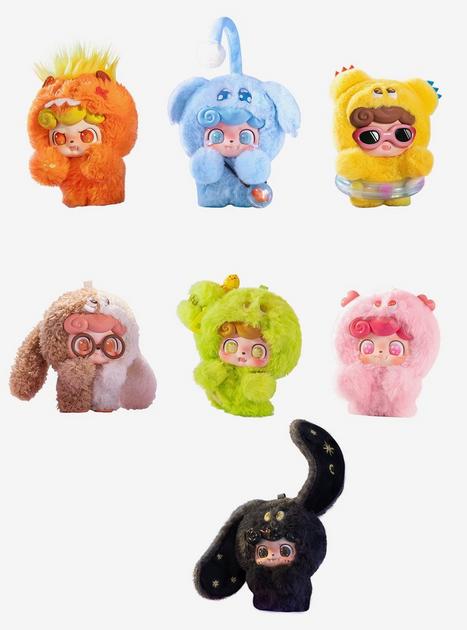 Qkids Emotional Hairy MONSTERS シークレット JOTOYS Q.KID EMOTIONAL HAIRY MONSTERS PLUSH BLIND BOX CONFIRMED