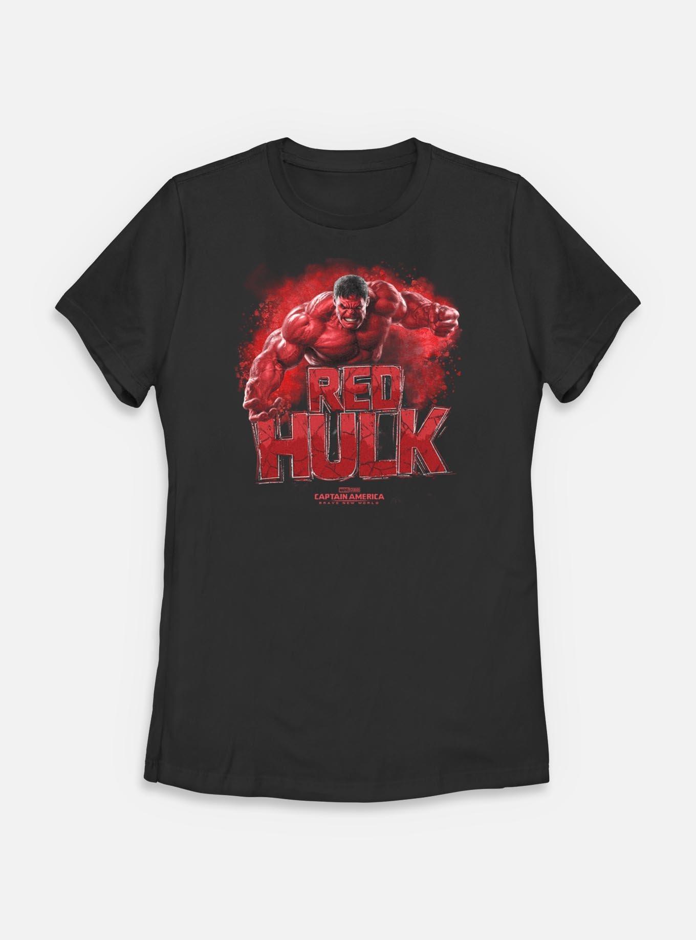 Captain America: Brave New World Red Hulk Womens T-Shirt, BLACK, hi-res