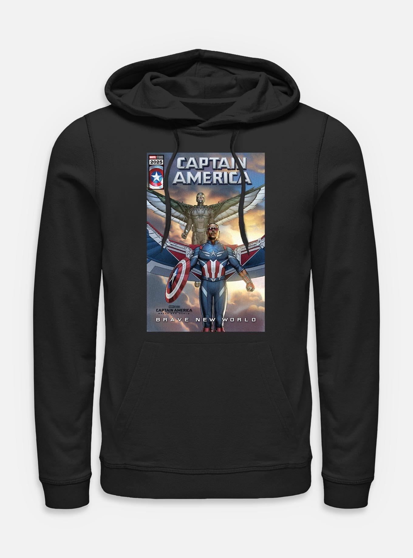 Captain America: Brave New World New Falcon Team Up Comic Cover Hoodie, , hi-res