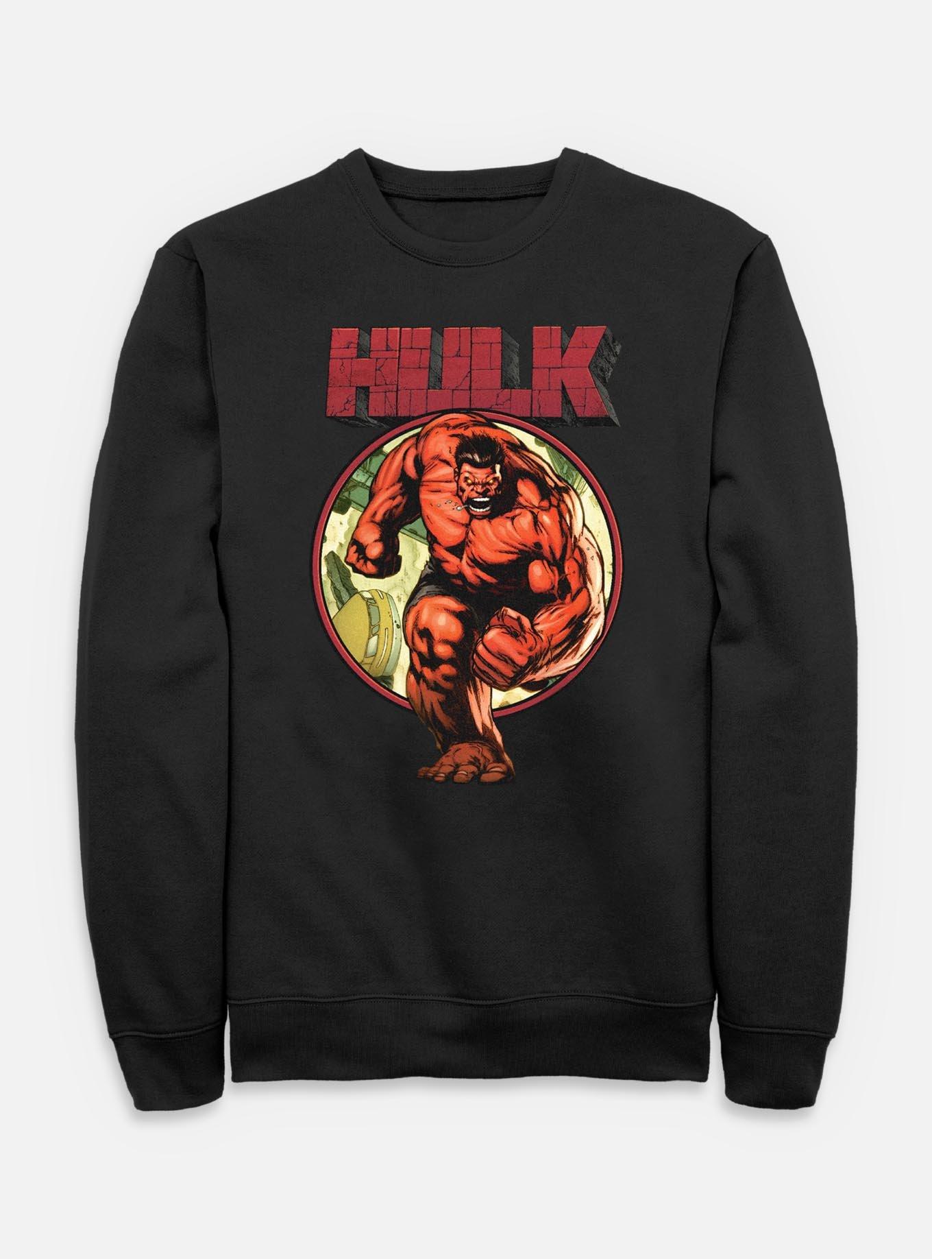 Marvel Red Hulk Run Sweatshirt, , hi-res