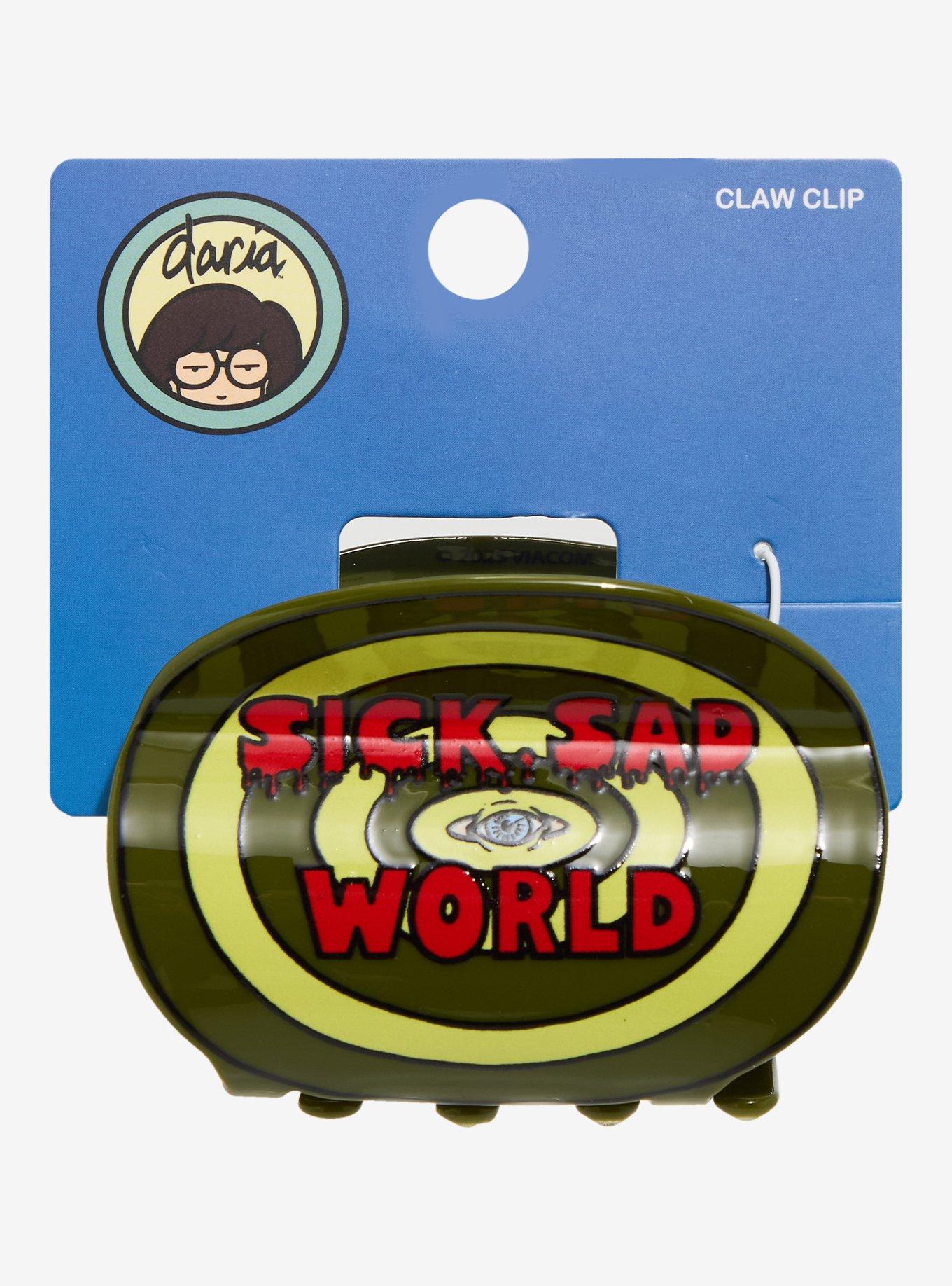 Daria Sick Sad World Claw Hair Clip, , hi-res