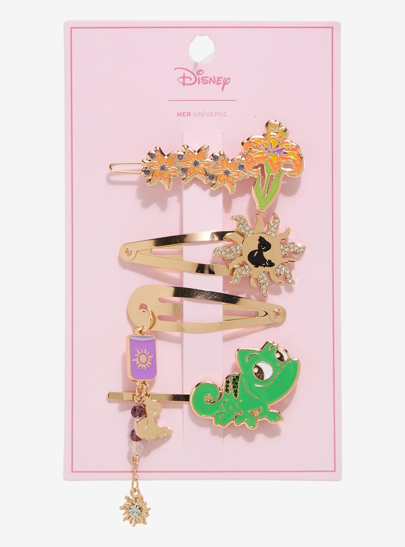 Her Universe Disney Tangled Icons Hair Clip Set Her Universe Exclusive, , hi-res