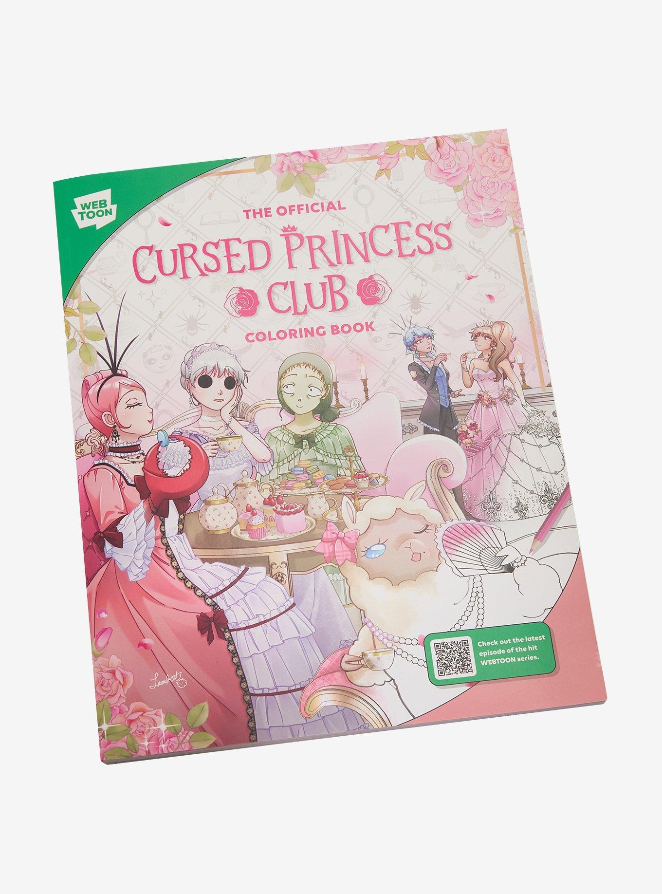 Cursed Princess Club Official Coloring Book, , hi-res