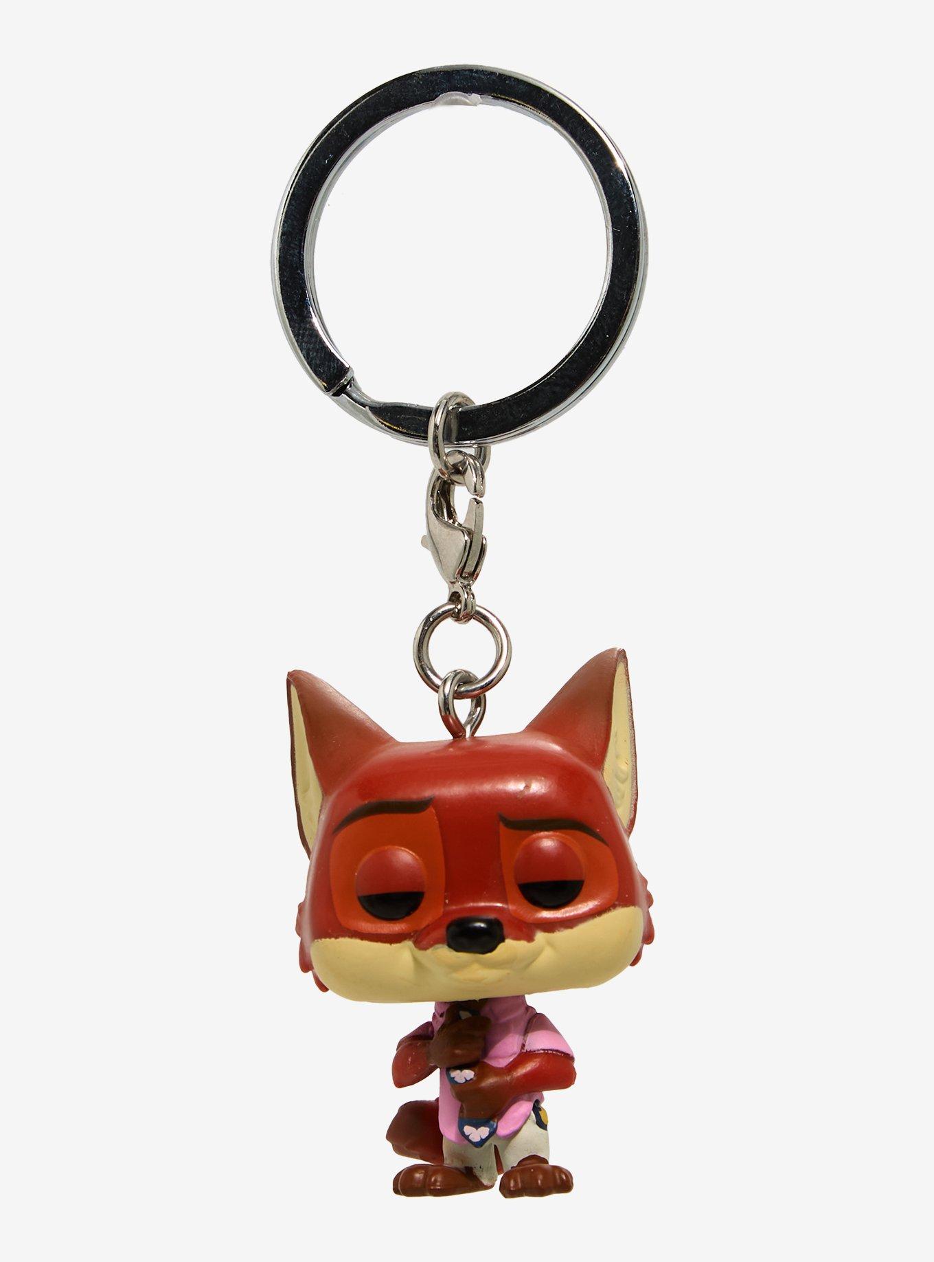 Funko Disney Zootopia 2 Pocket Pop! Nick Wilde Vinyl Key Chain, , hi-res