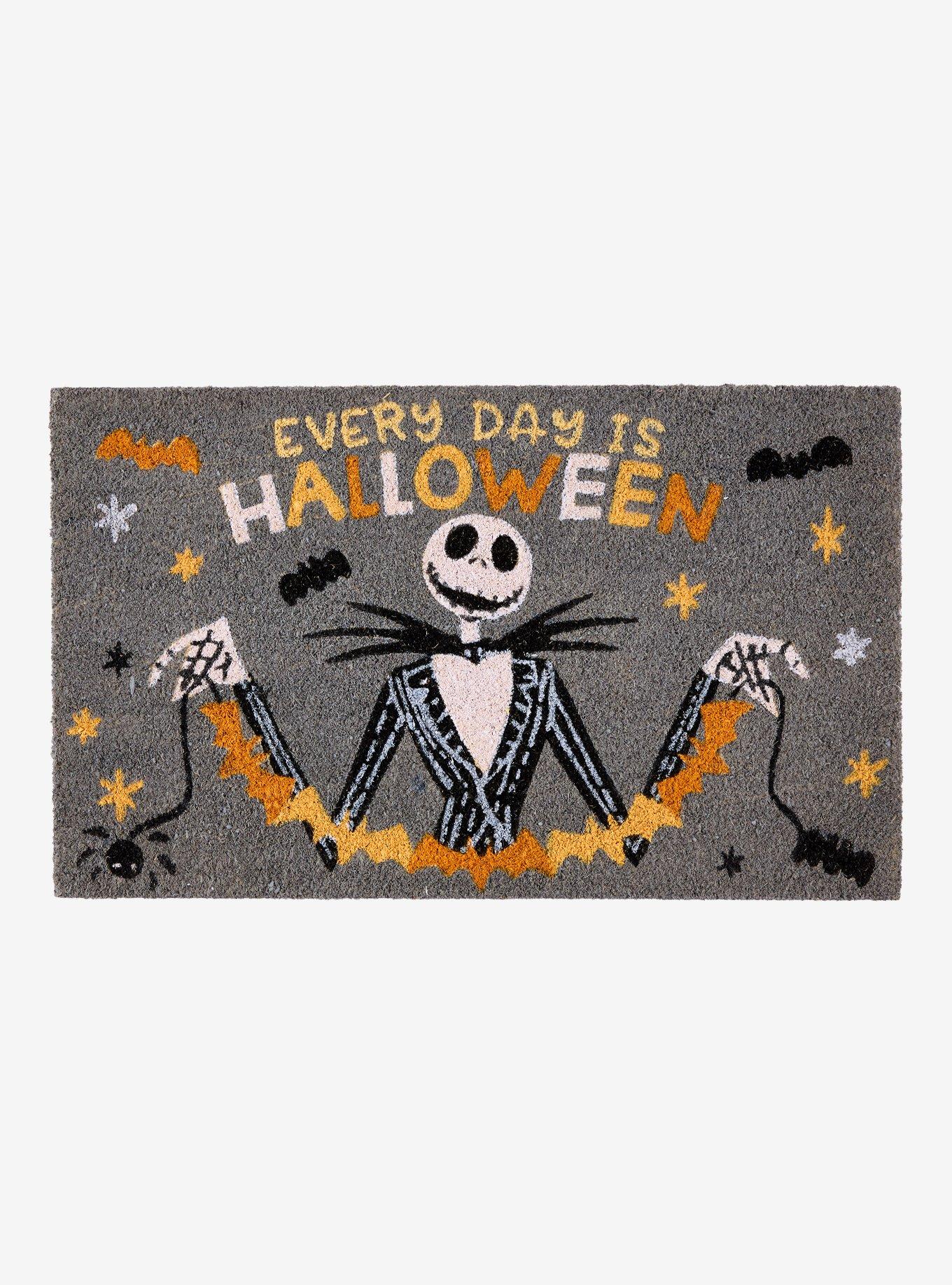 Disney The Nightmare Before Christmas Jack Skellington Every Day Is Halloween Door Mat, , hi-res