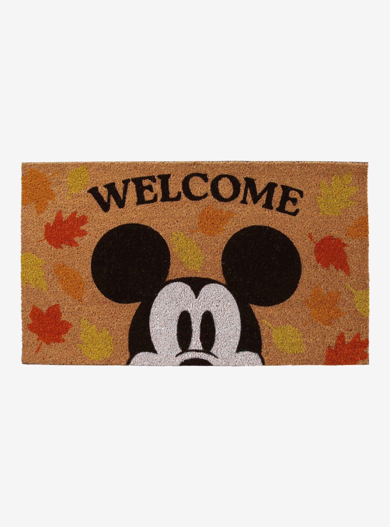 Disney Mickey Mouse Autumn Welcome Door Mat