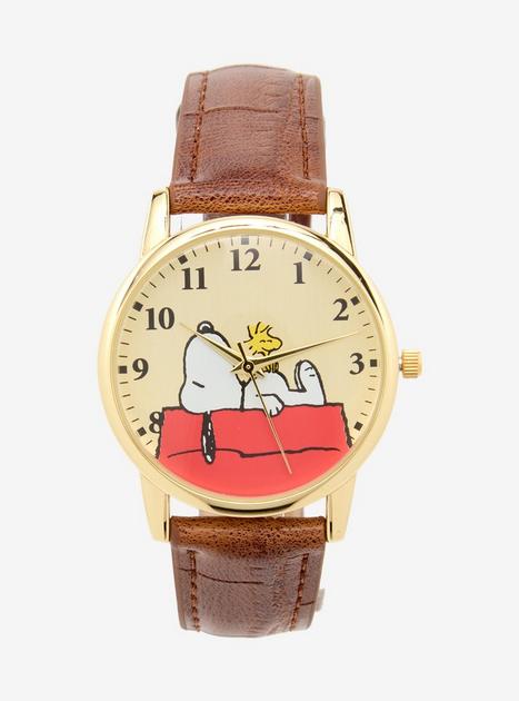 Peanuts Snoopy & Woodstock Snoozing Watch — BoxLunch Exclusive