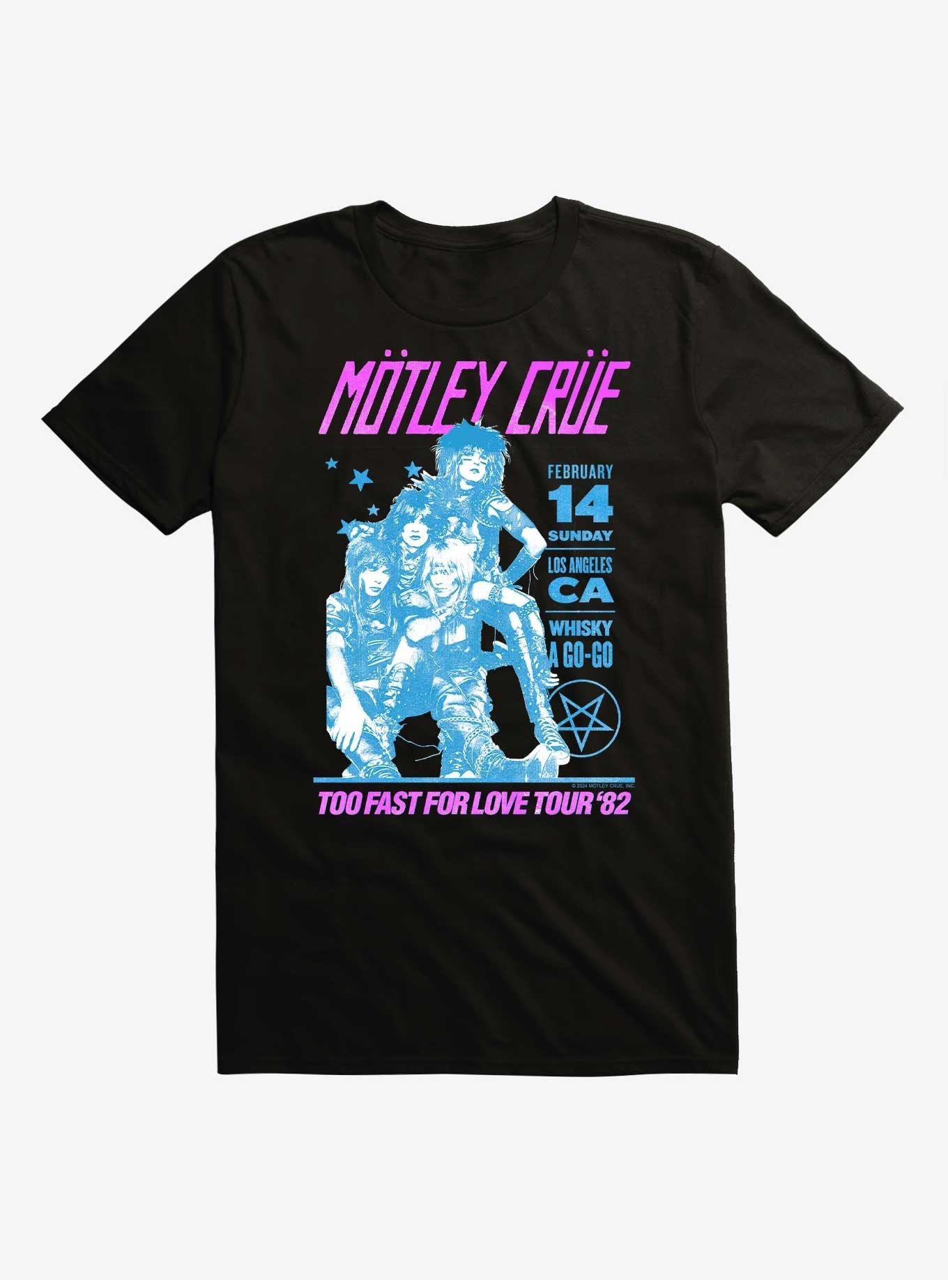 Motley Crue Too Fast For Love Tour '82 T-Shirt, , hi-res