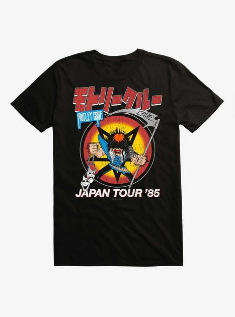 Motley Crue Japan Tour '85 T-Shirt - BLACK | Hot Topic