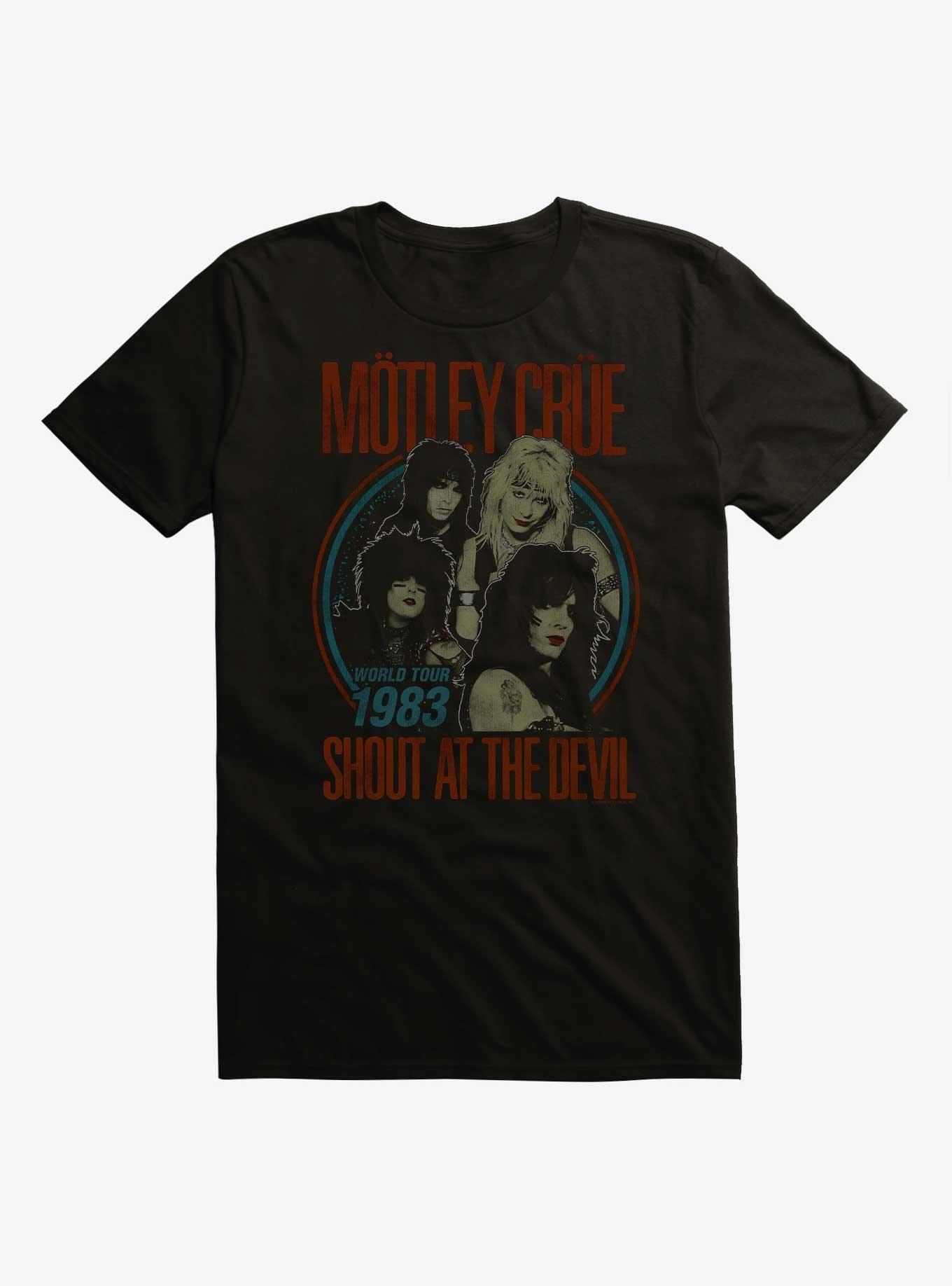 Motley Crue Shout At The Devil World Tour 1983 T-Shirt, , hi-res