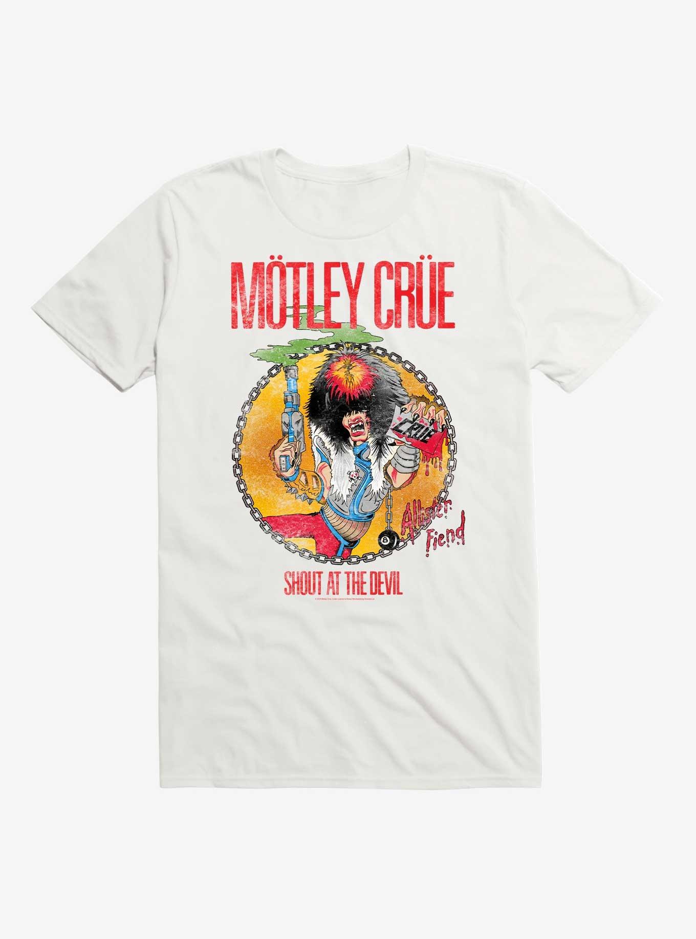 Motley Crue Allister Fiend T-Shirt - WHITE | Hot Topic