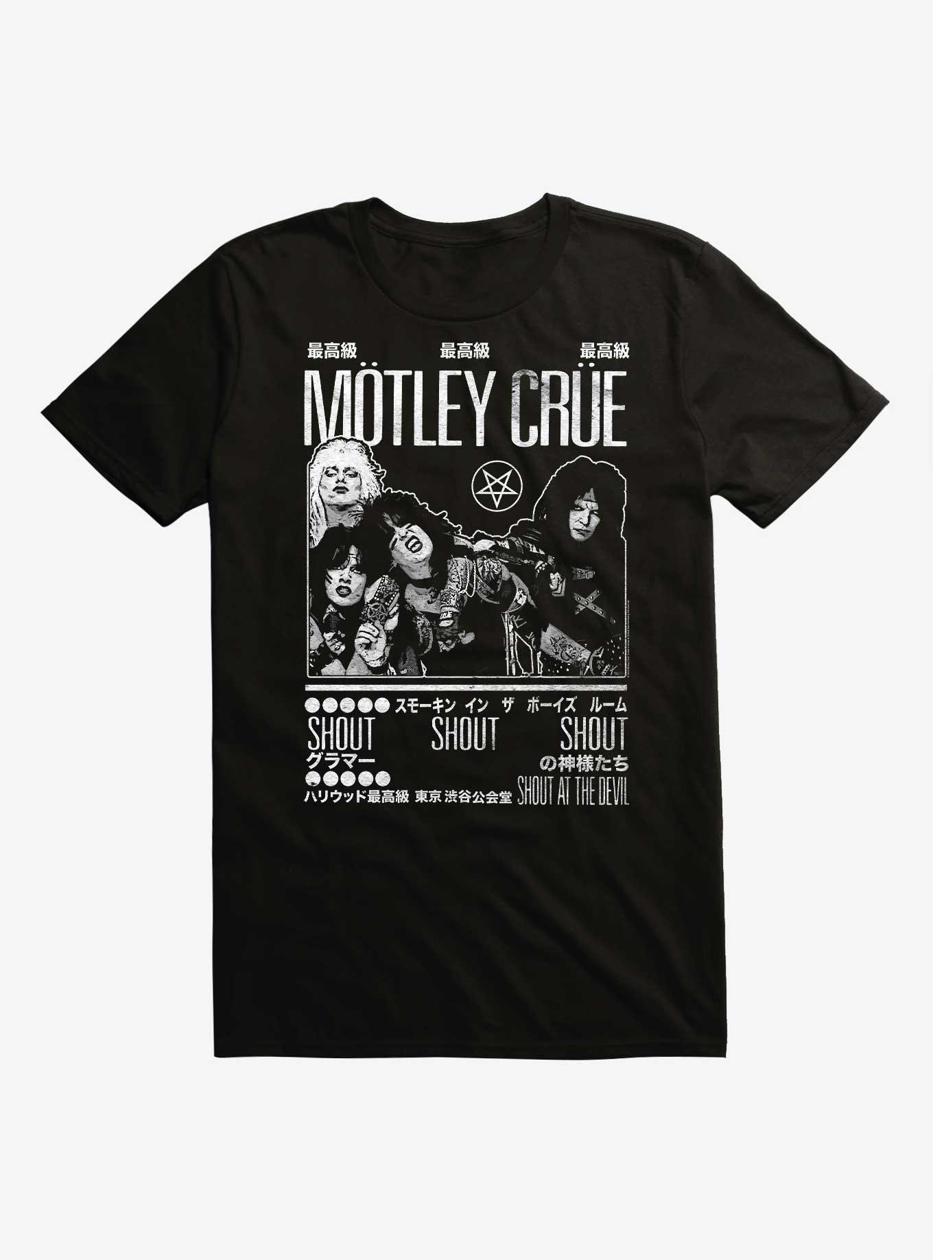 Motley Crue Shout Shout Shout Tokyo T-Shirt, , hi-res