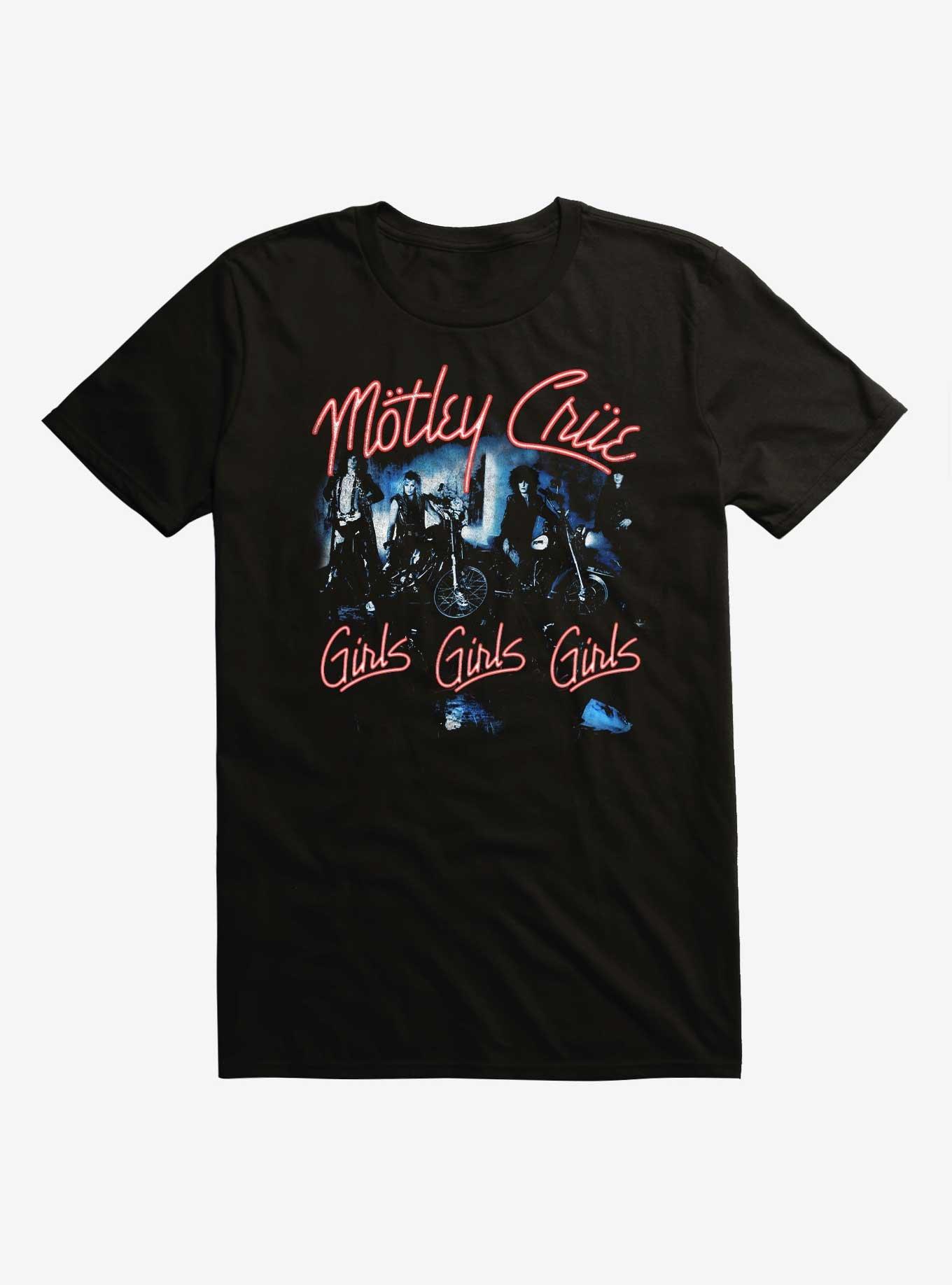 Motley Crue Girls Girls Girls Album Tracklist T-Shirt, , hi-res