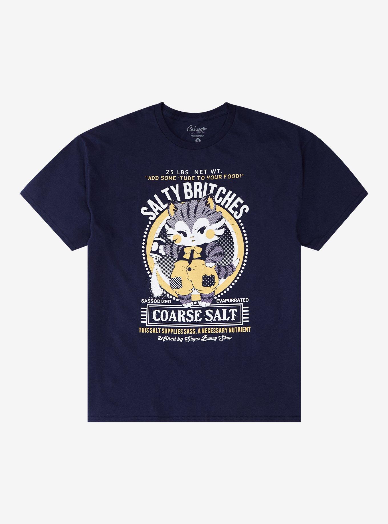 Salty Britches Salt Cat T-Shirt By Lil Celesse, , hi-res