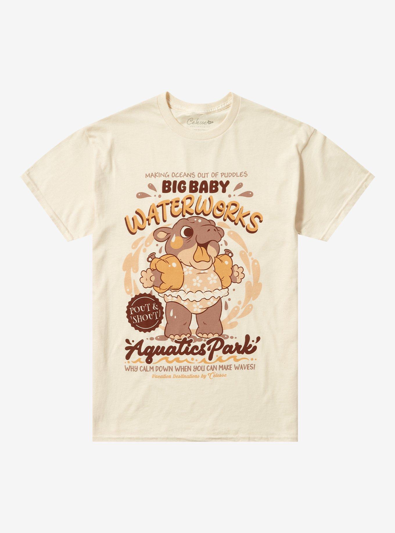 Waterworks Aquatic Park Baby Hippo T-Shirt By Lil Celesse, , hi-res