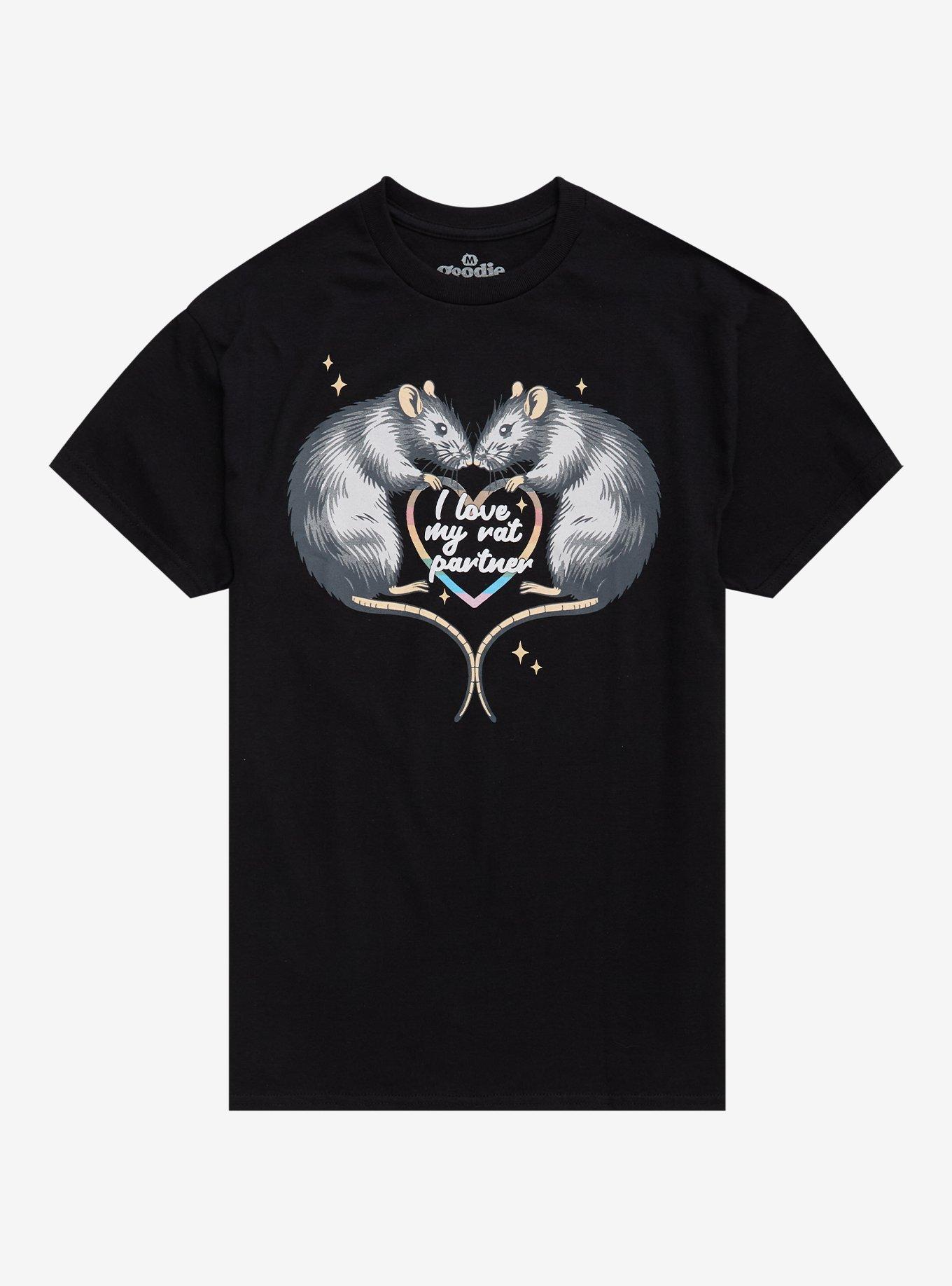 Love My Rat Partner T-Shirt By Goodie Two Sleeves, , hi-res