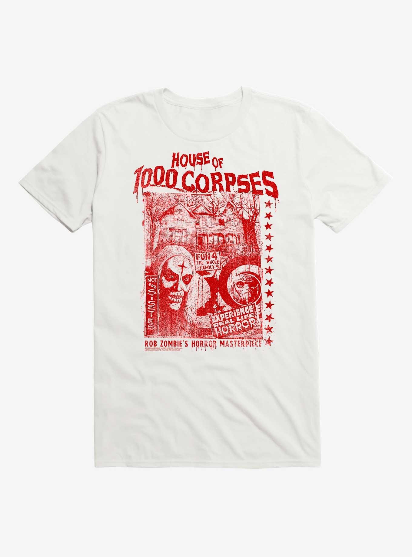 House Of 1000 Corpses Experience Real Life Horror T-Shirt, , hi-res