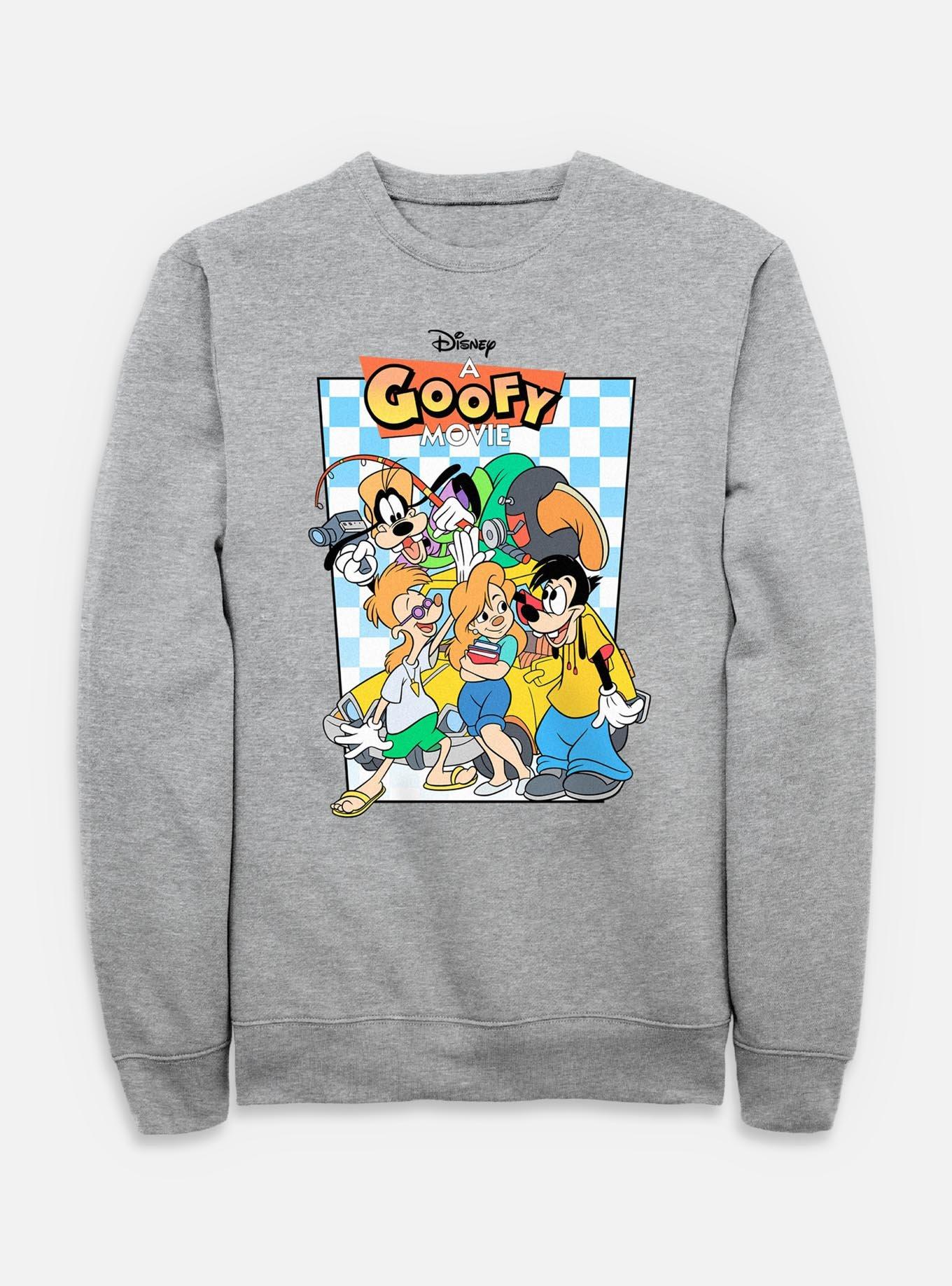 Disney Goofy Group Checkered Pattern Sweatshirt, , hi-res