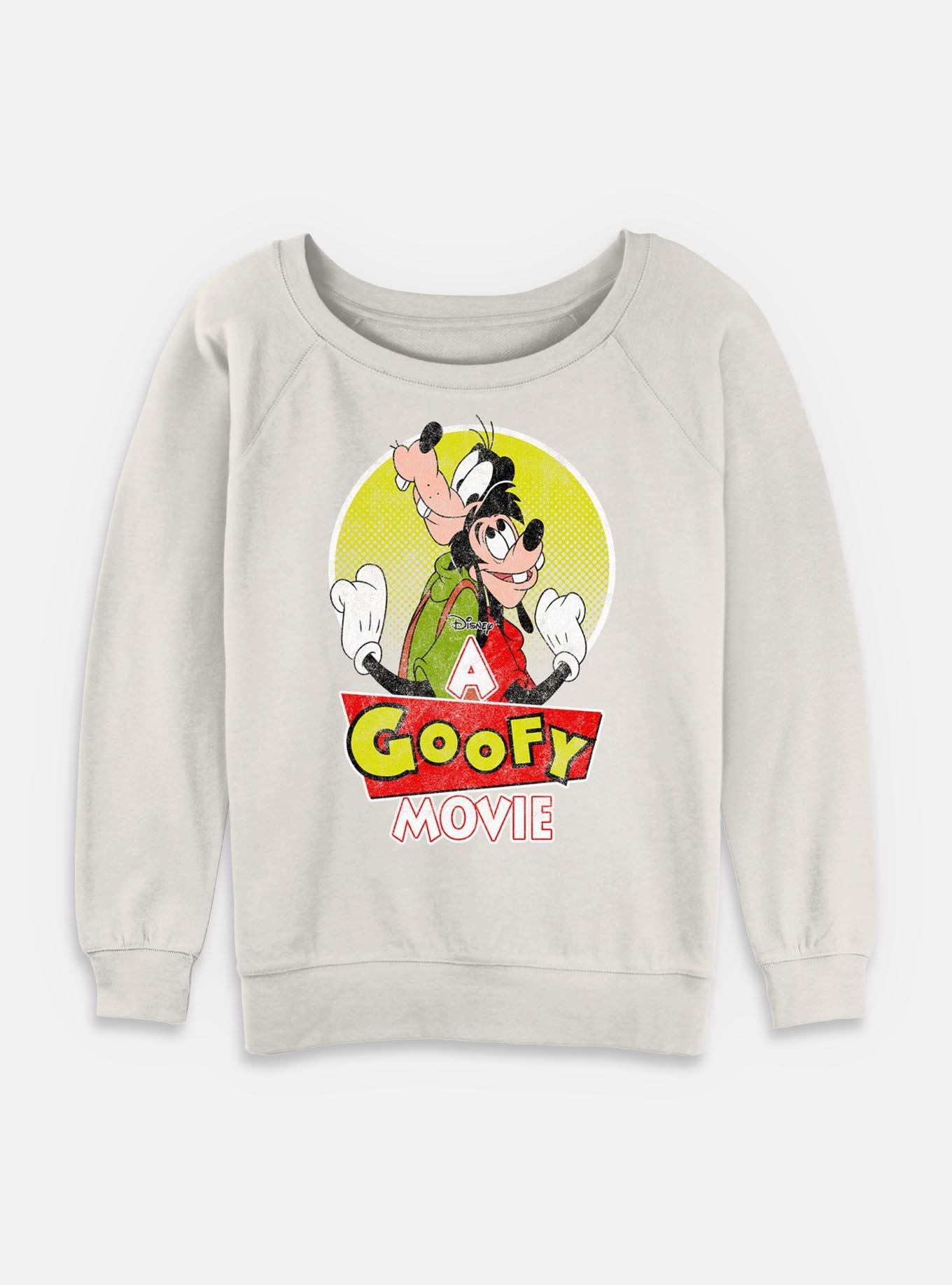 Disney Goofy Goofy And Son Womens Slouchy Sweatshirt, , hi-res