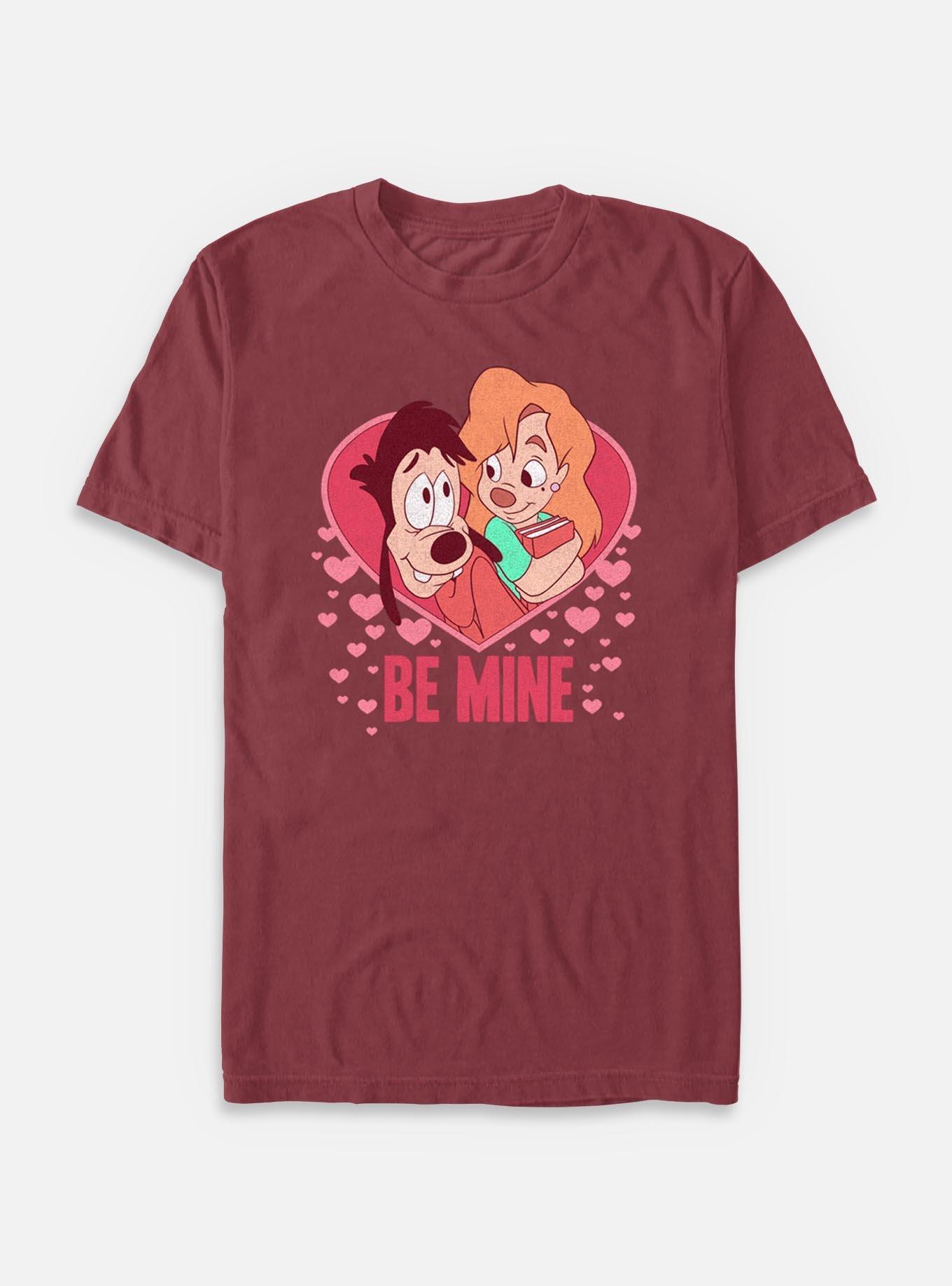 Disney Goofy Max And Rox Be Mine Garment Dye T-Shirt, , hi-res