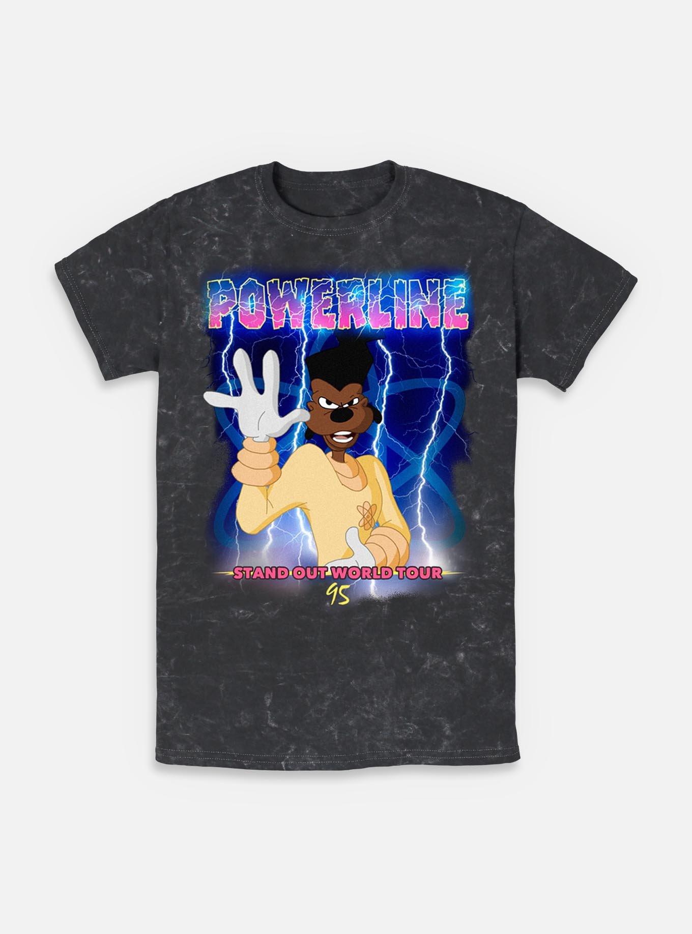 Disney Goofy Powerline Tour 96Mineral Wash T-Shirt, , hi-res